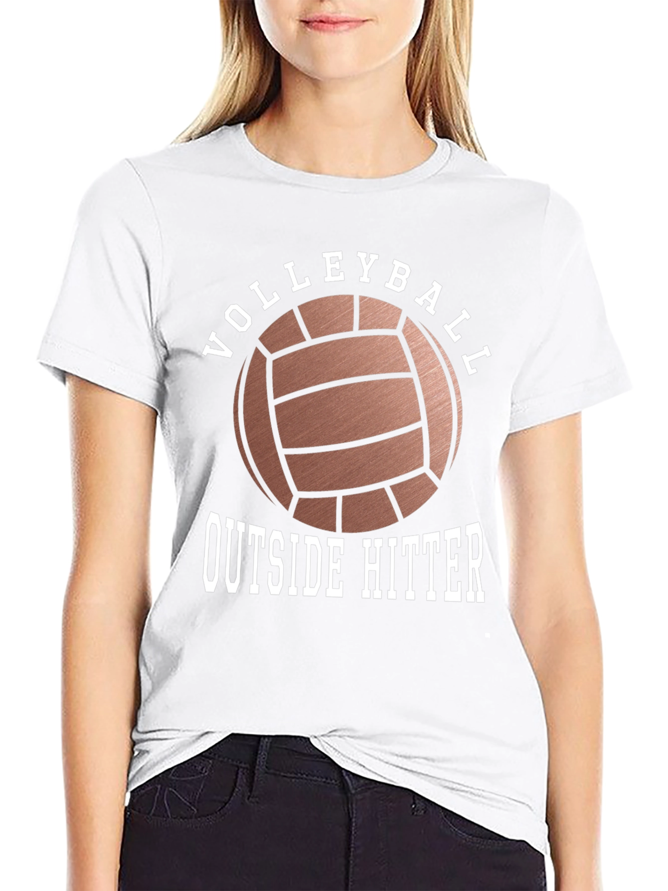 Volleyball Outside Hitter Graphic T-Shirt