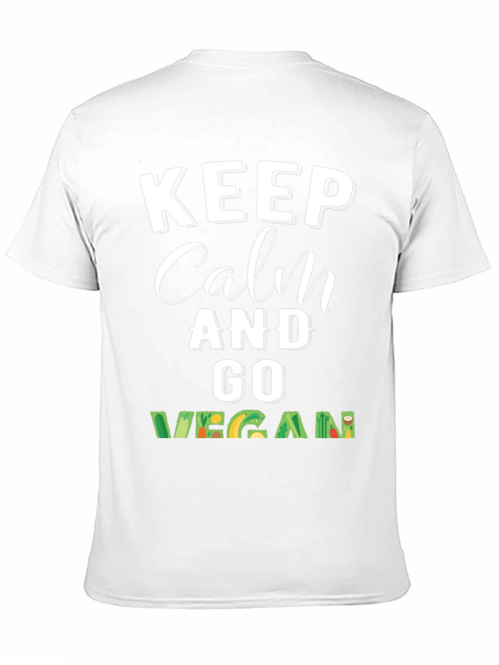 Keep Calm and Go Vegan T-Shirt