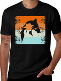 Retro Horse Rider T-Shirt - Equestrian Style