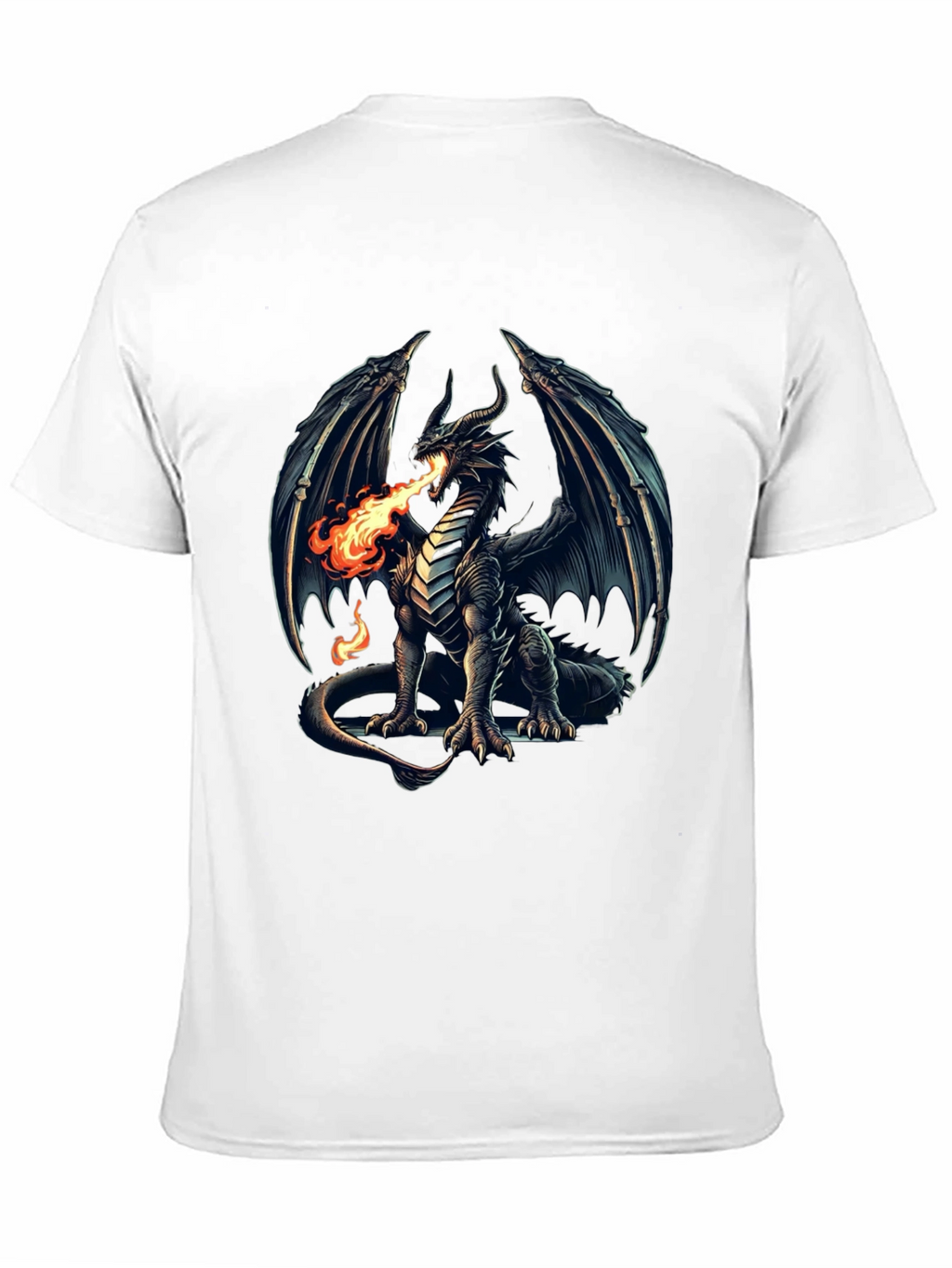 Dragon Fire T-Shirt - Fantasy Graphic Tee
