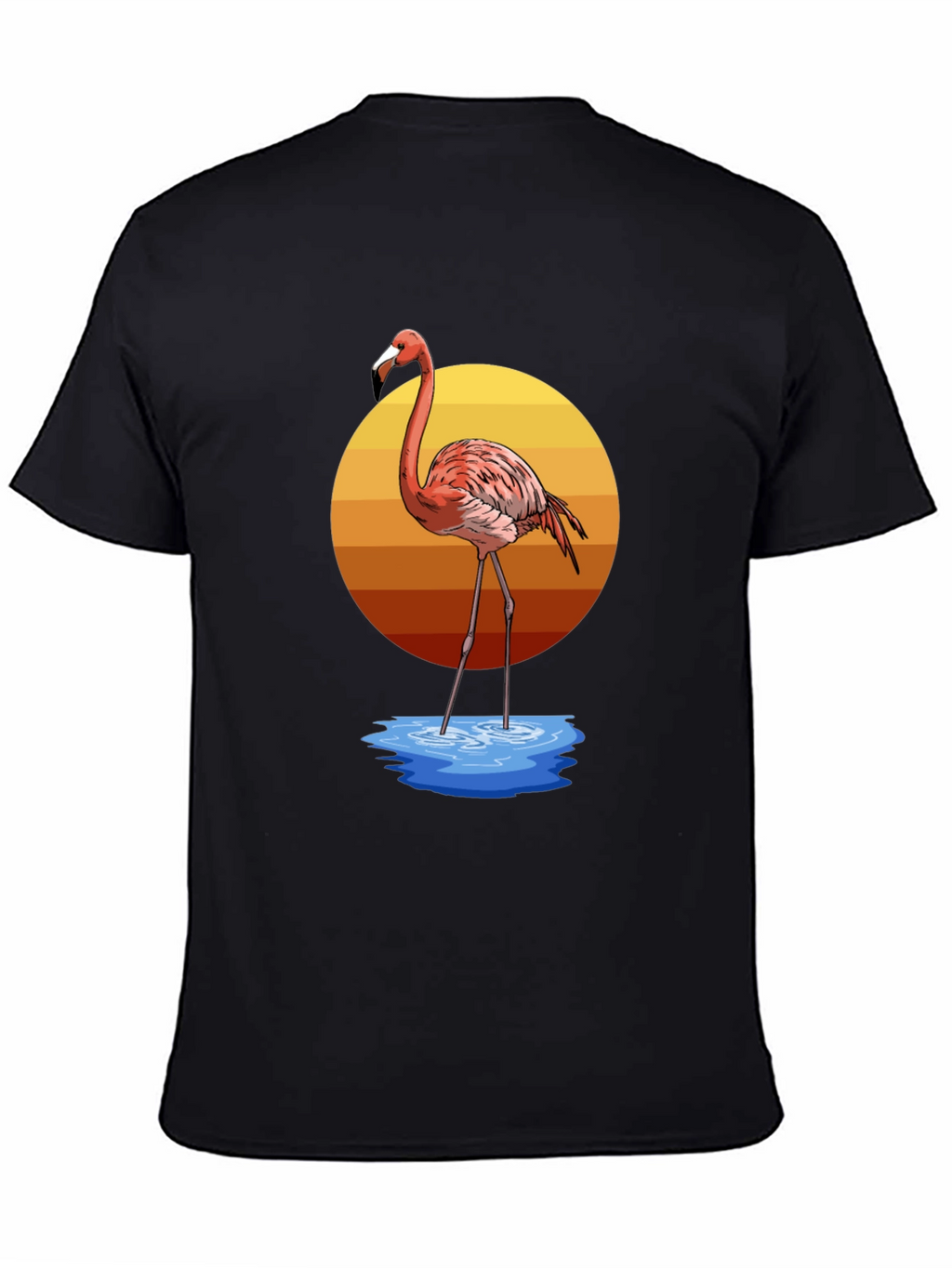 Flamingo Sunset Graphic Tee