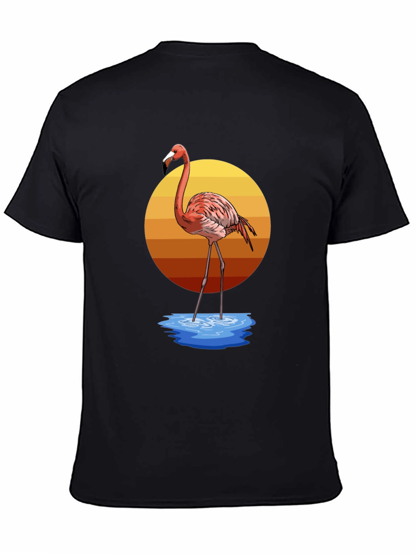 Flamingo Sunset Graphic Tee