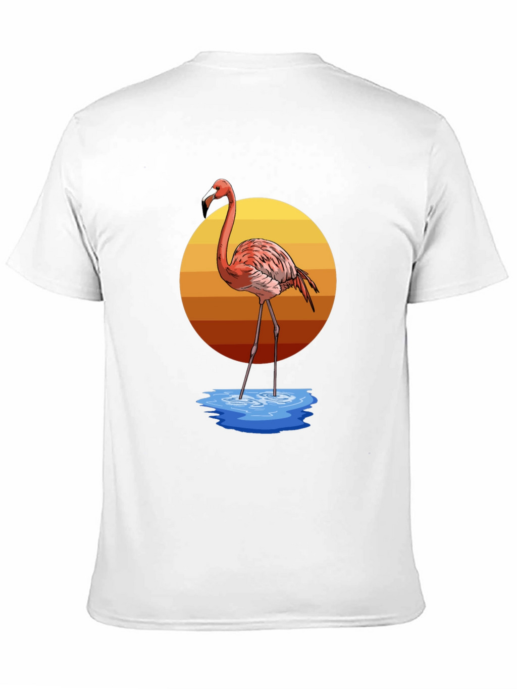 Flamingo Sunset Graphic Tee