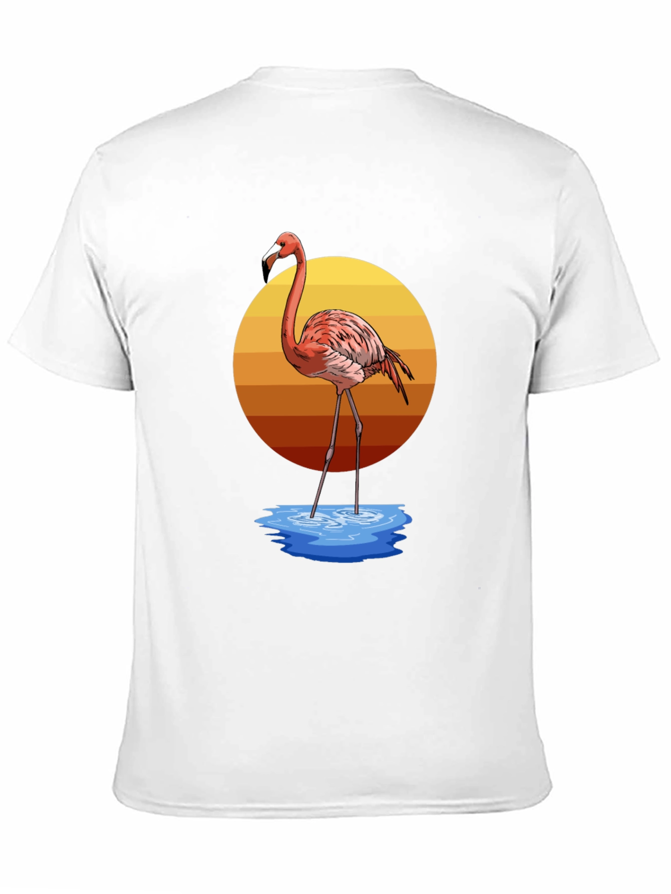 Flamingo Sunset Graphic Tee