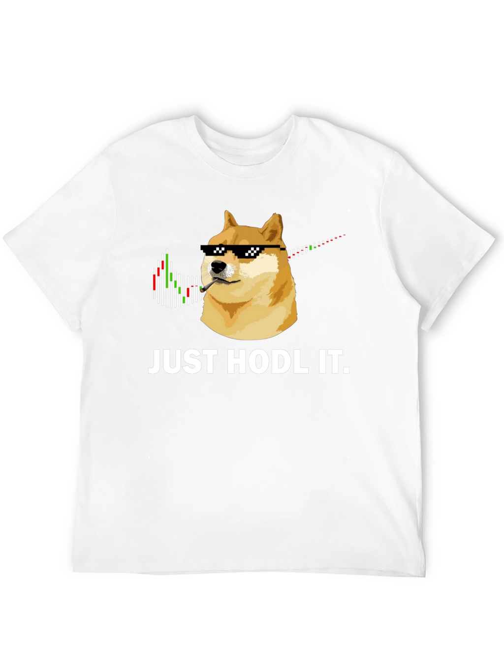 Just Hodl It T-Shirt: Crypto Doge Meme Tee