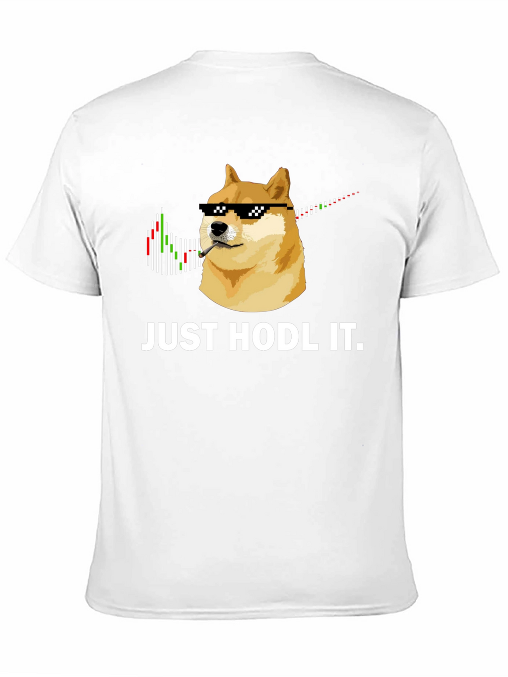 Just Hodl It T-Shirt: Crypto Doge Meme Tee