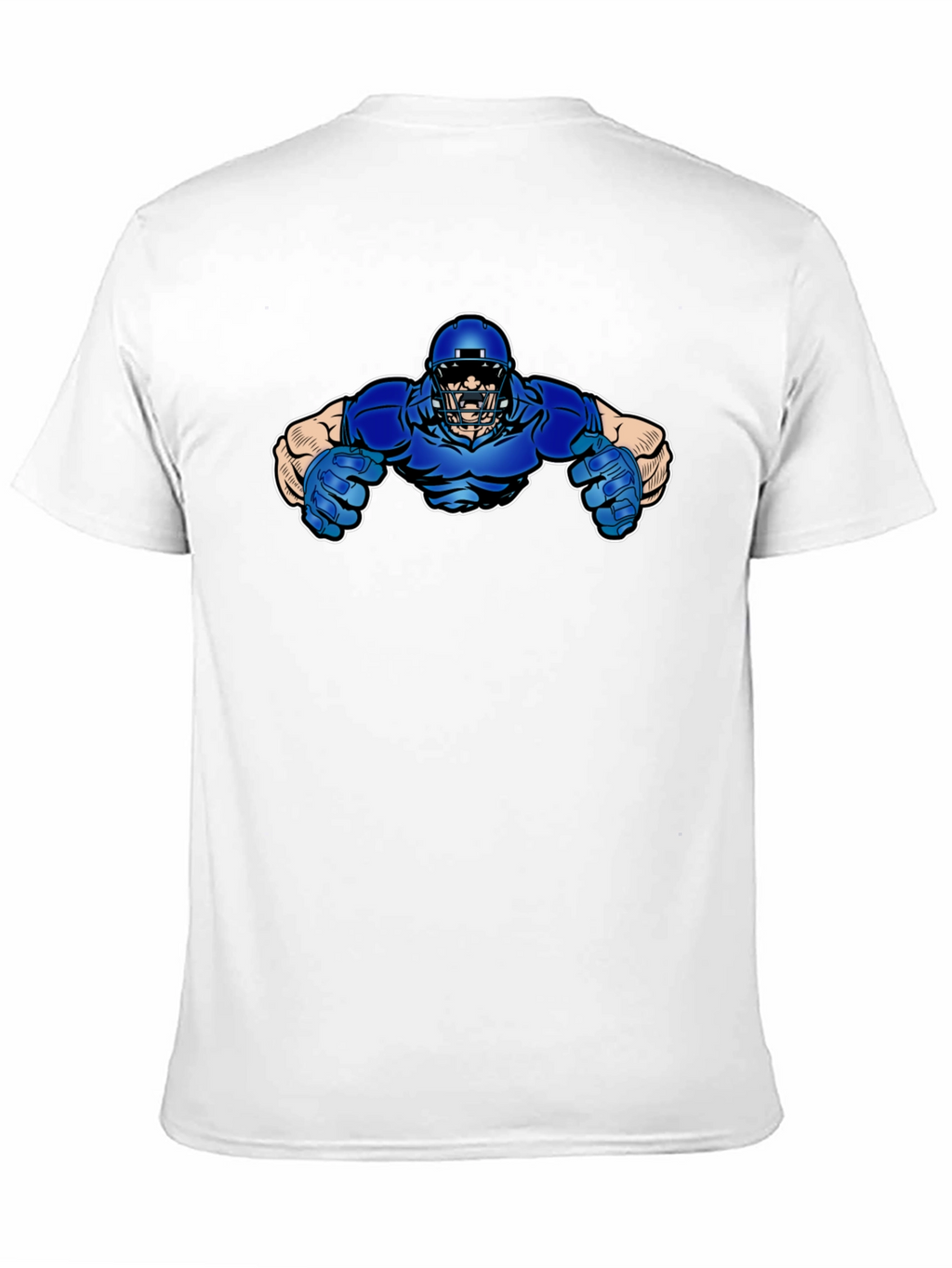 Football Player Graphic T-Shirt