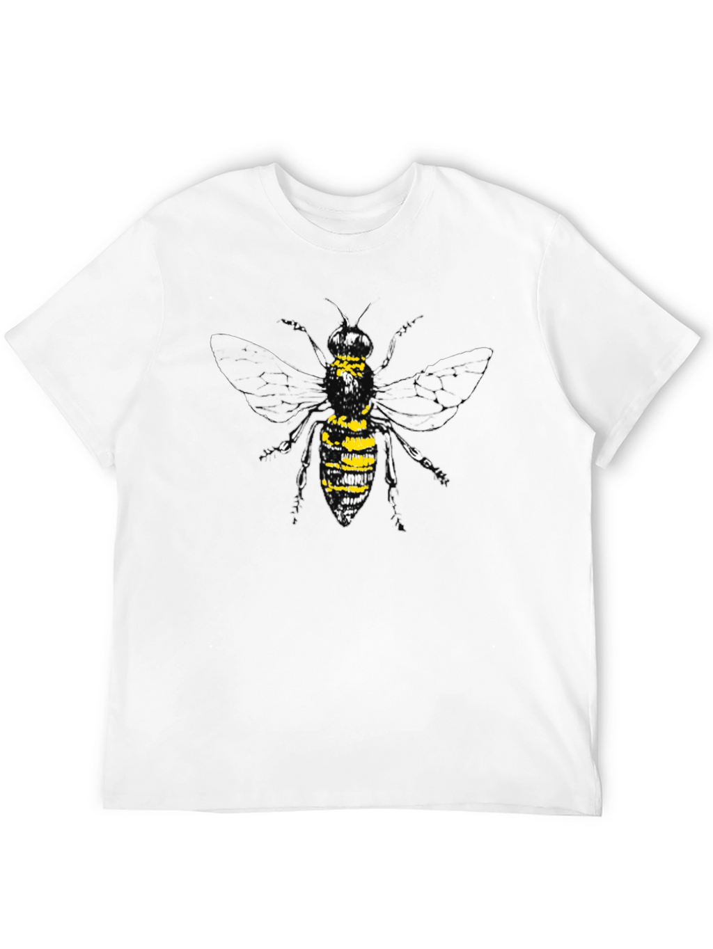 Bee Graphic Black T-Shirt