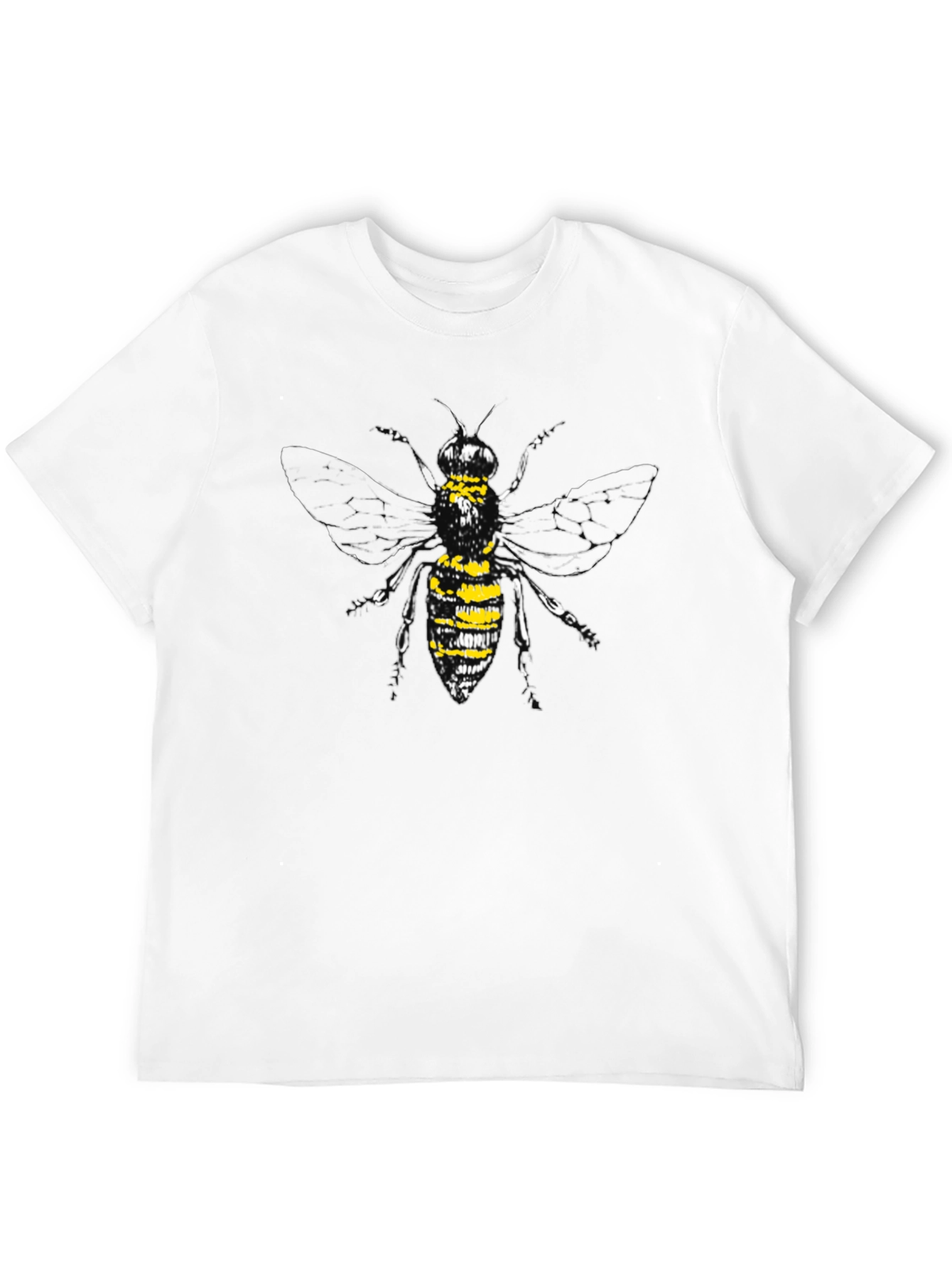 Bee Graphic Black T-Shirt