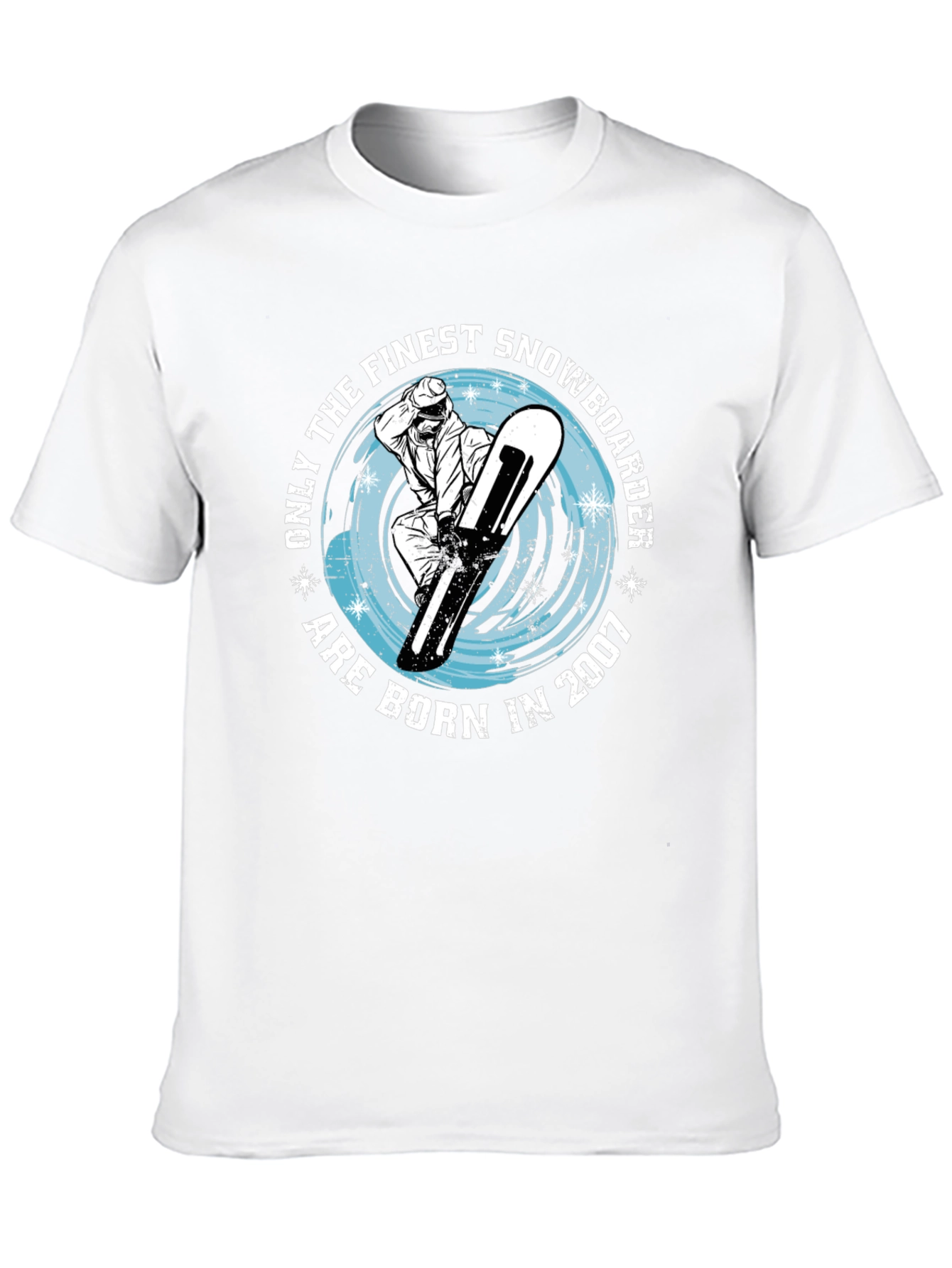 Finest Snowboarder Born in 2007 T-Shirt