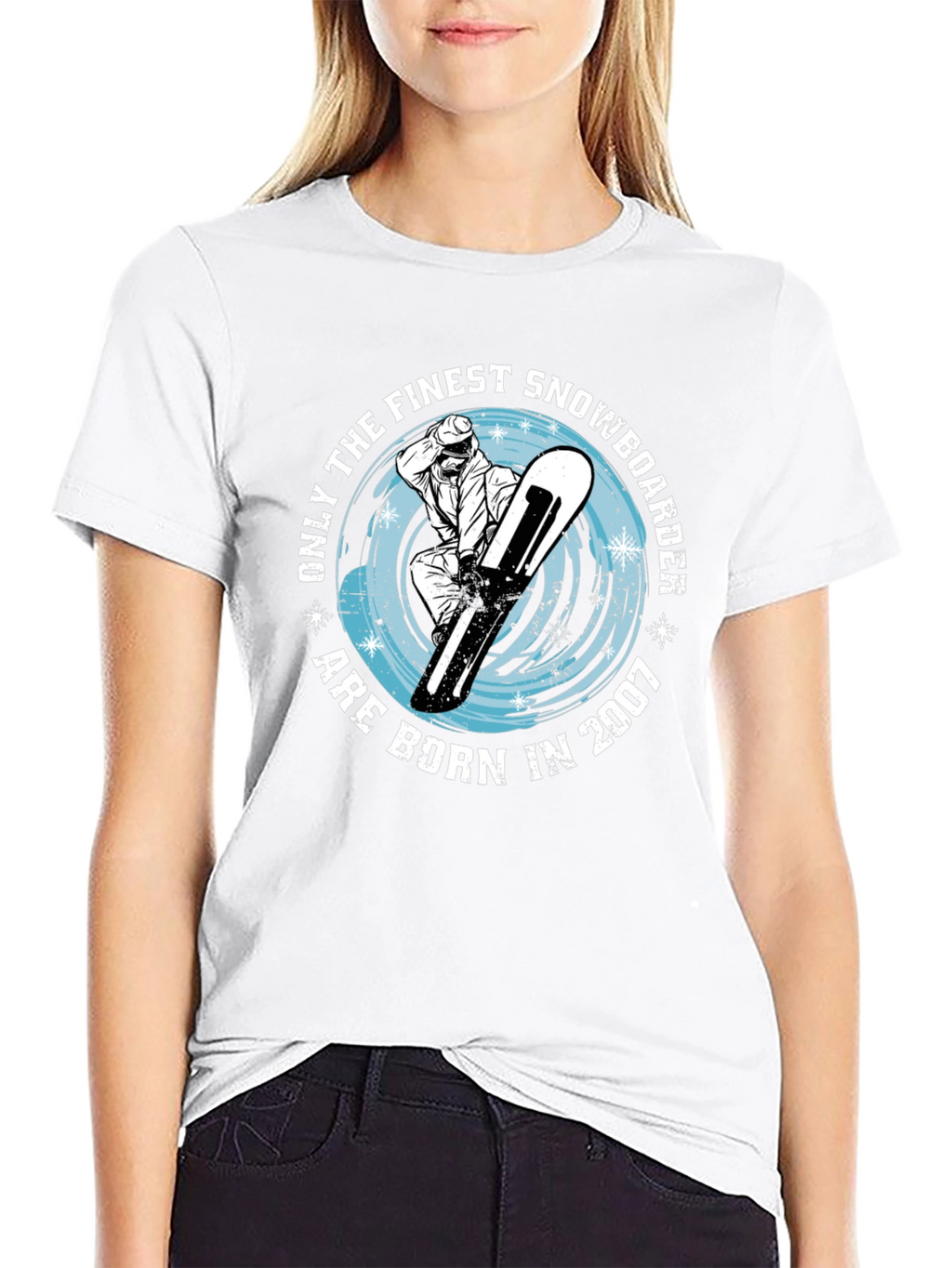 Finest Snowboarder Born in 2007 T-Shirt