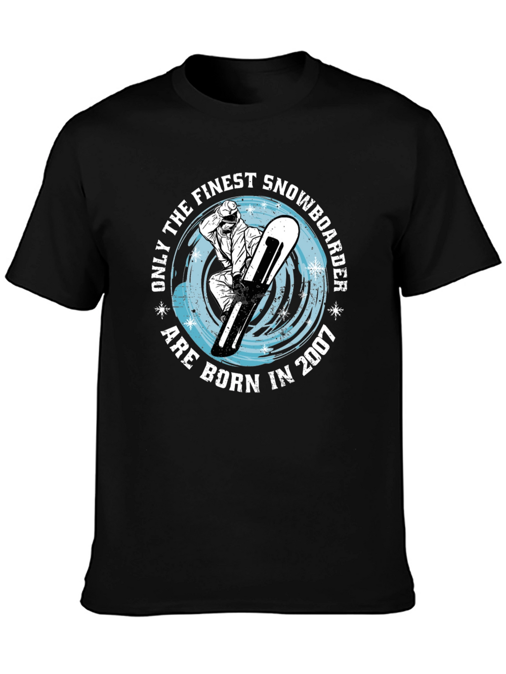 Finest Snowboarder Born in 2007 T-Shirt