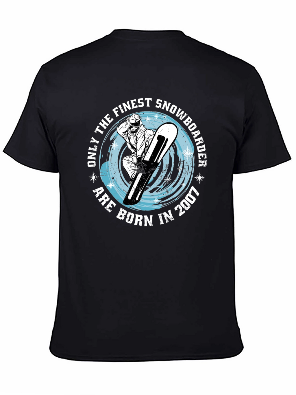 Finest Snowboarder Born in 2007 T-Shirt