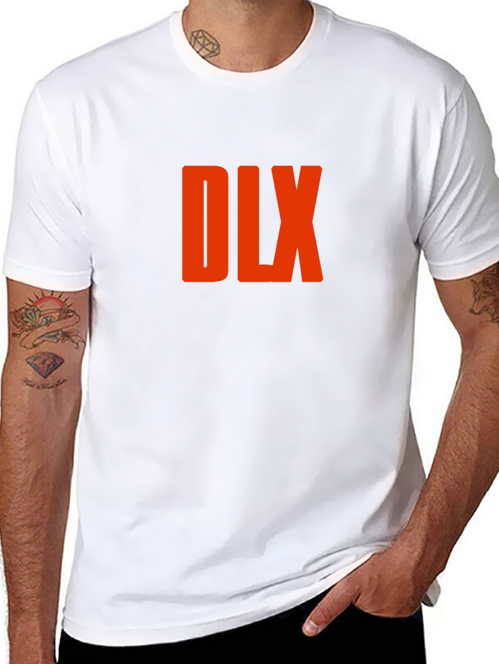 DLX Bold Graphic Tee - Black