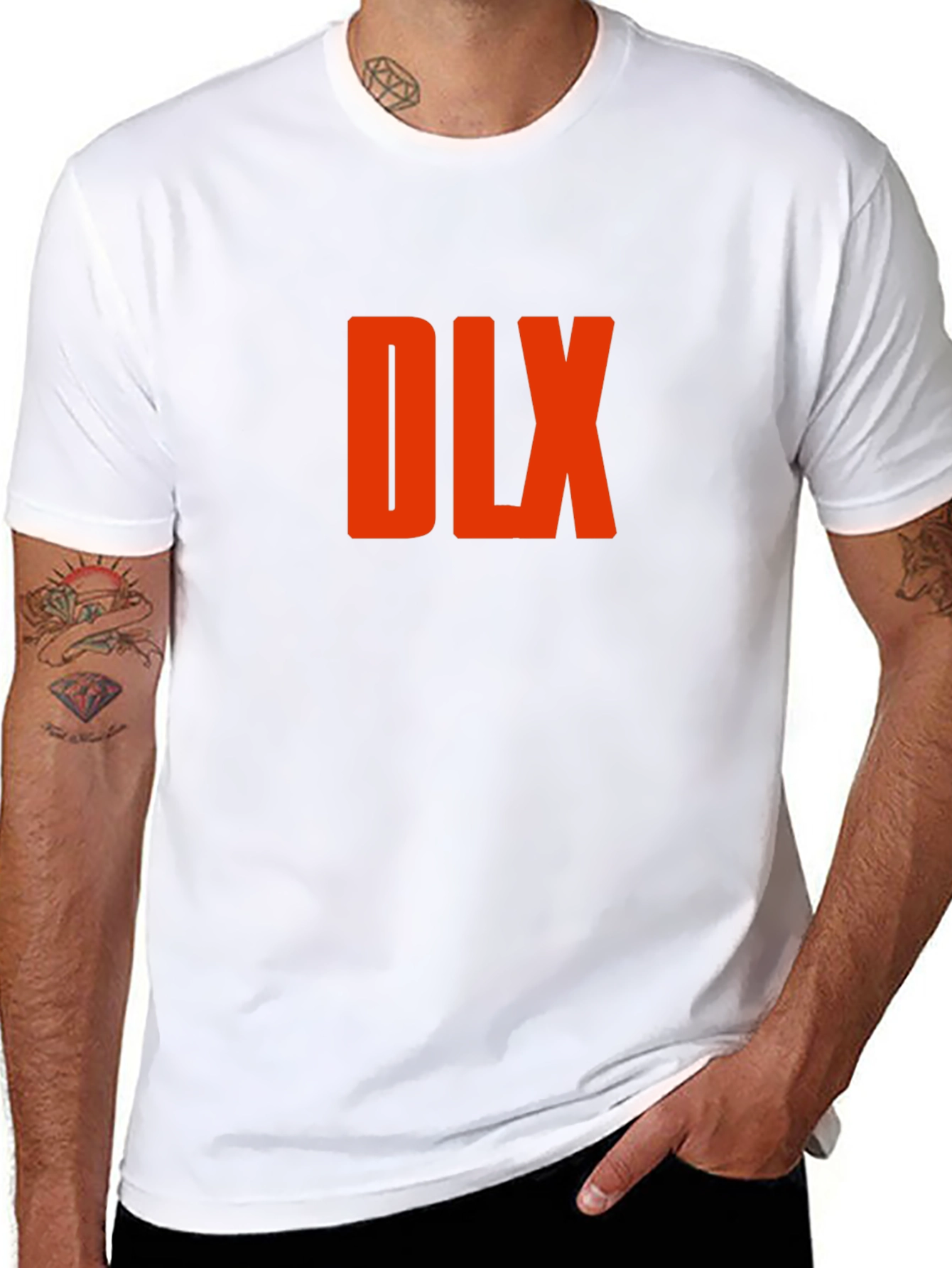 DLX Bold Graphic Tee - Black
