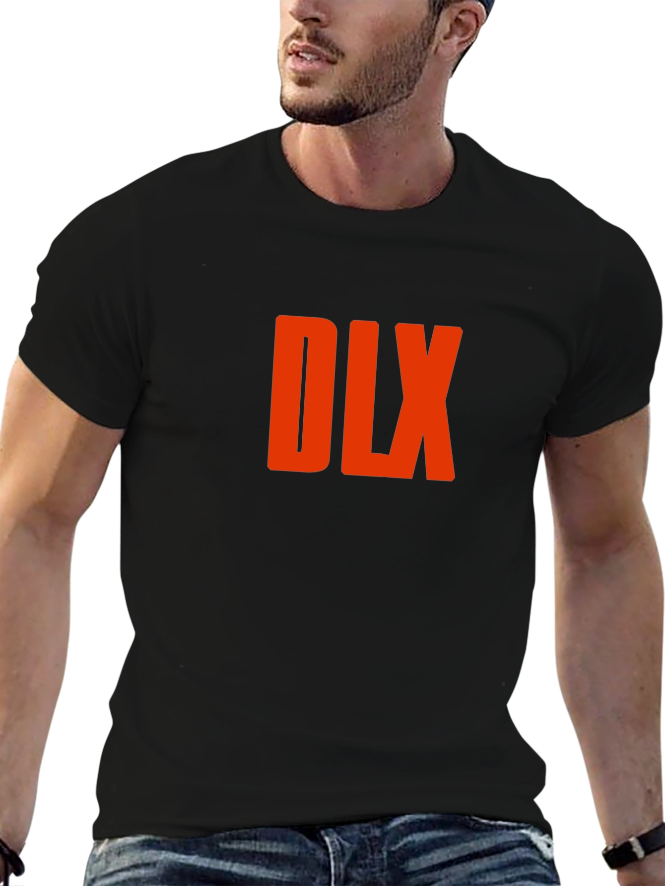 DLX Bold Graphic Tee - Black