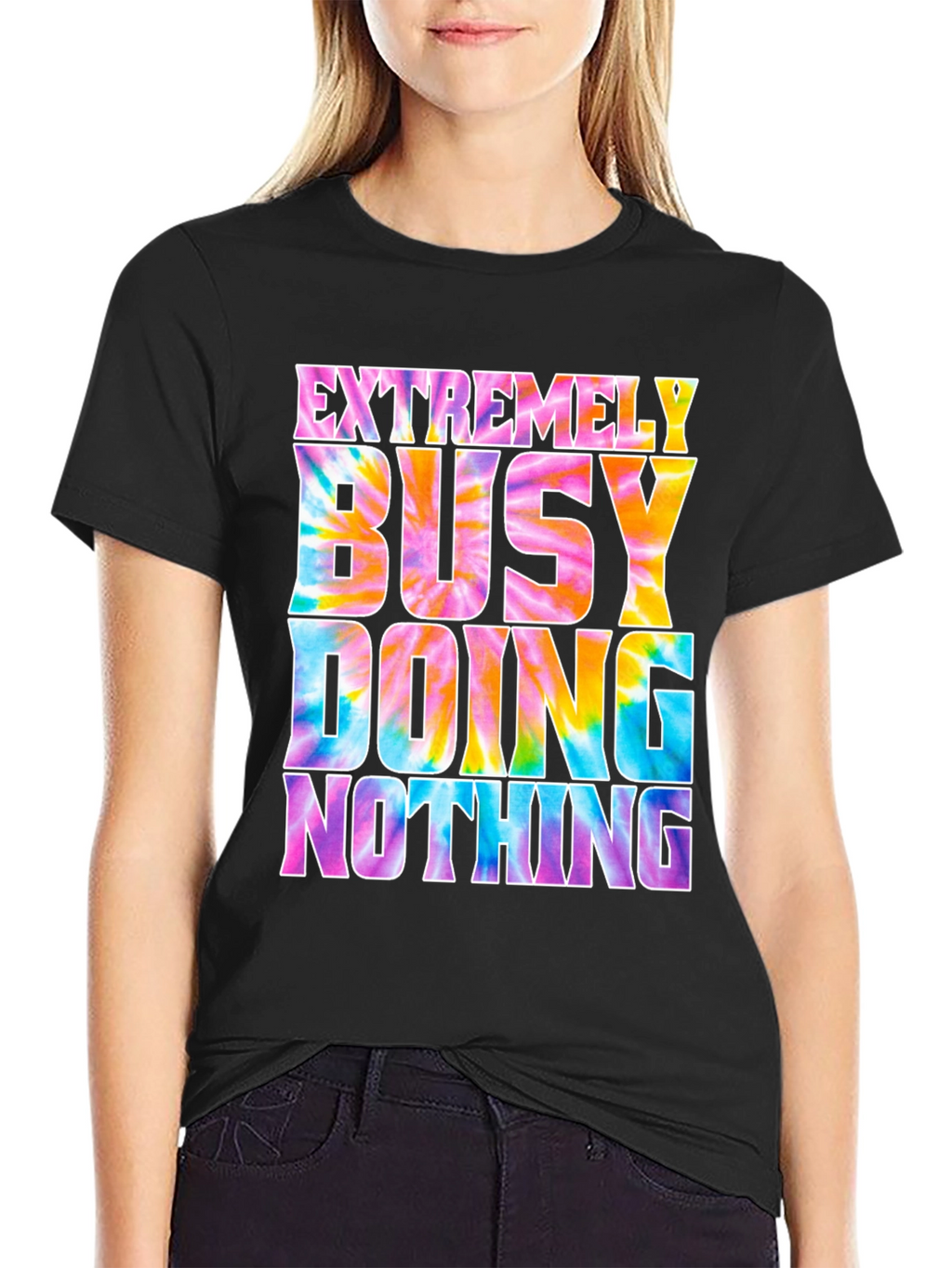 Extremely Busy Doing Nothing Graphic Tee
