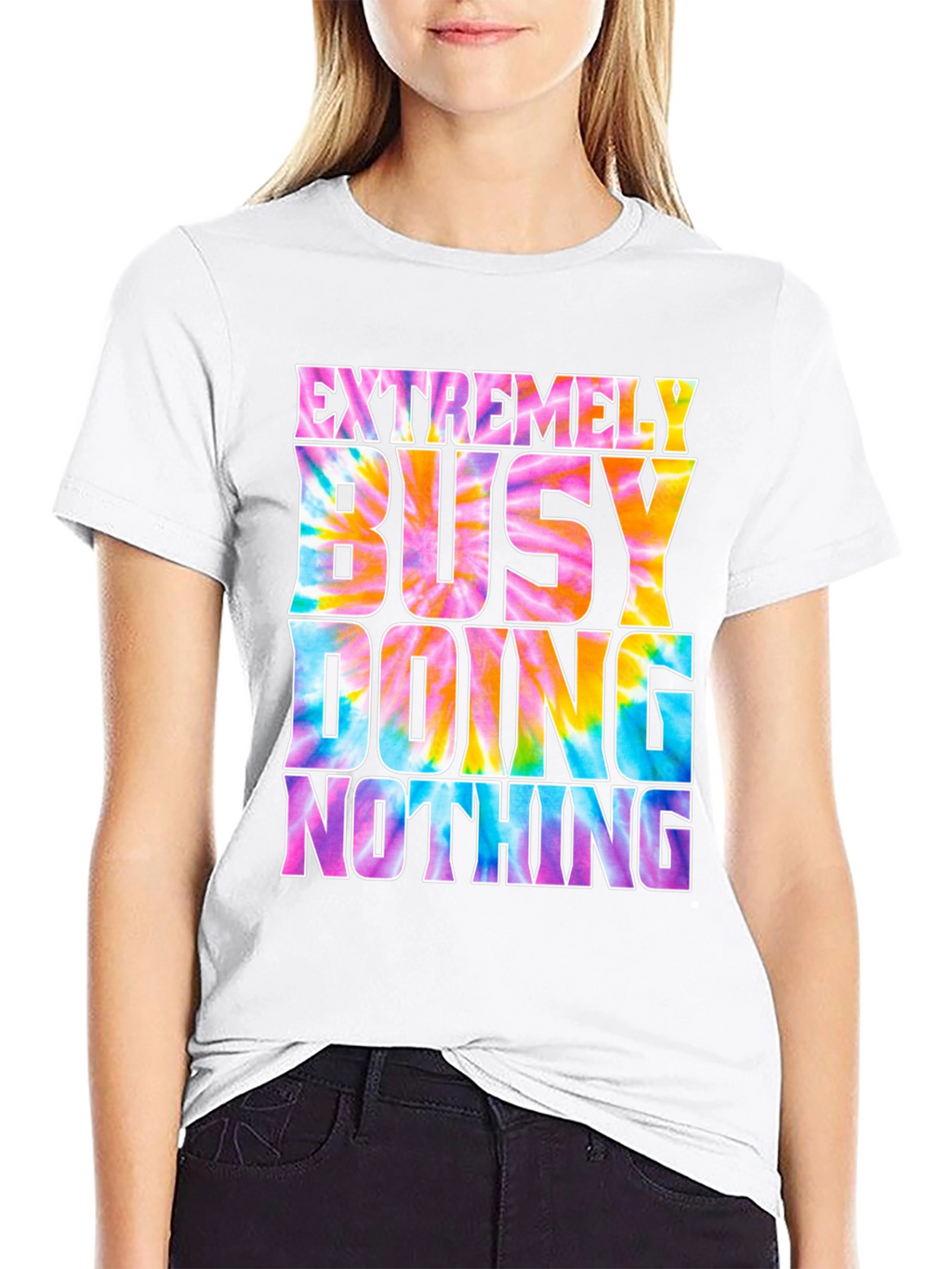 Extremely Busy Doing Nothing Graphic Tee