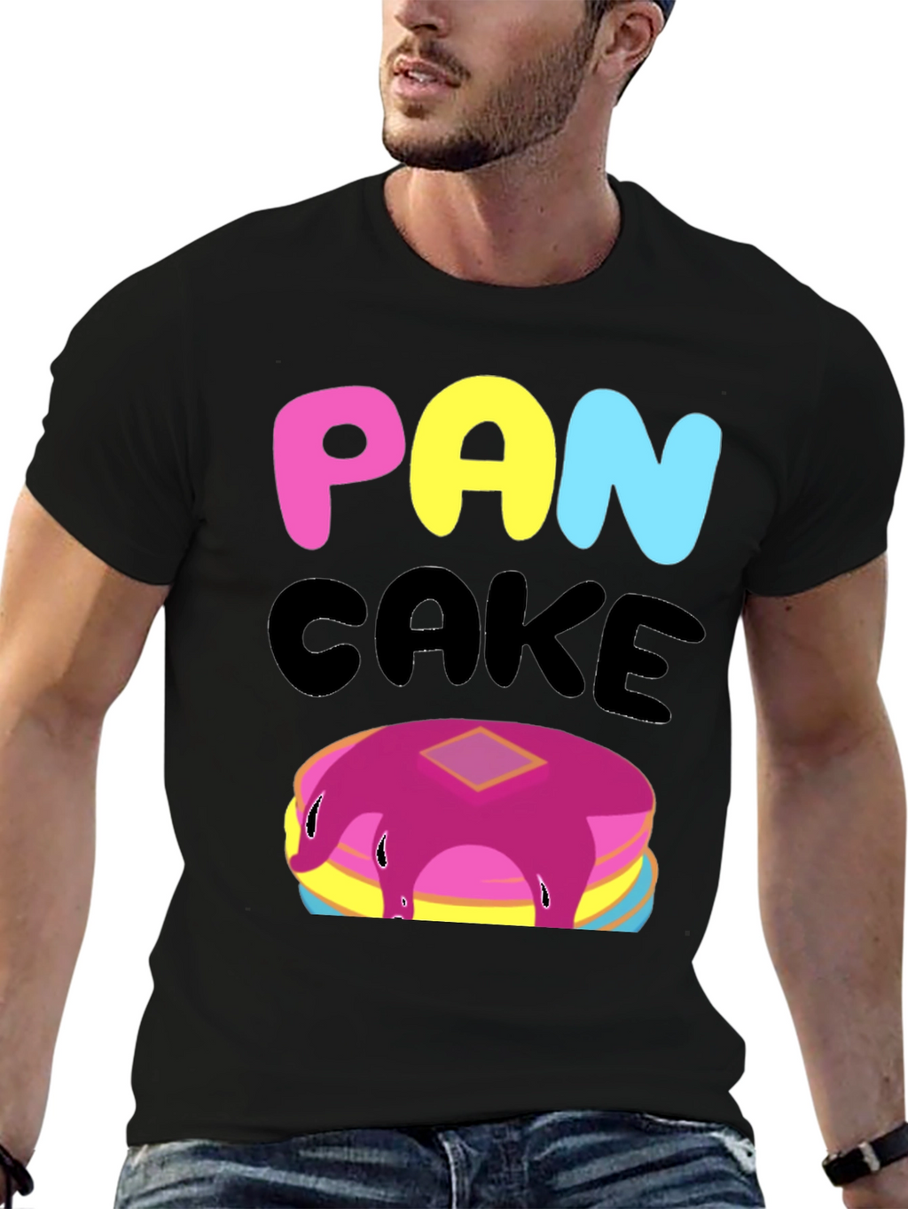 Pan Cake T-Shirt - Fun and Unique Graphic Tee