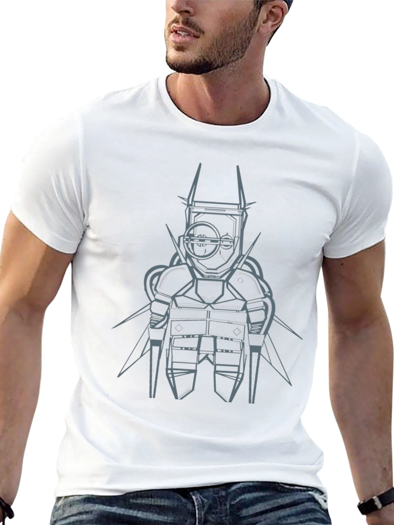 Abstract Robotic T-Shirt