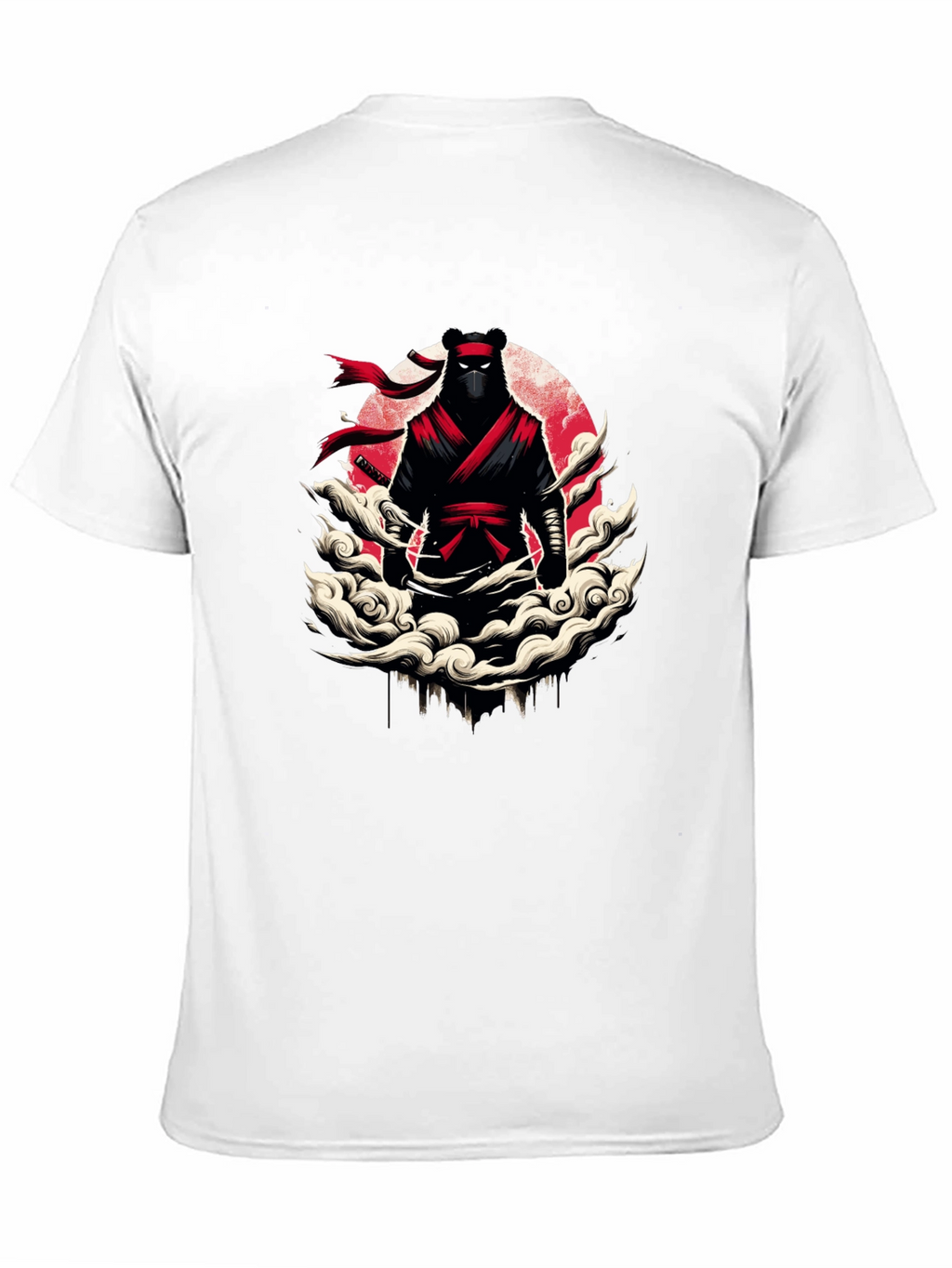 Ninja Bear Graphic T-Shirt - Unique Design