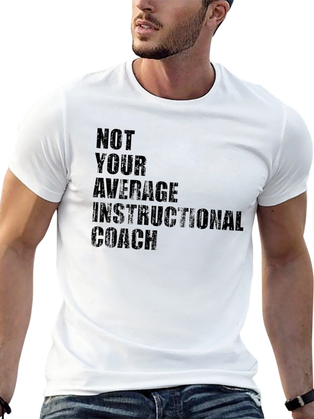 Instructional Coach Black T-Shirt