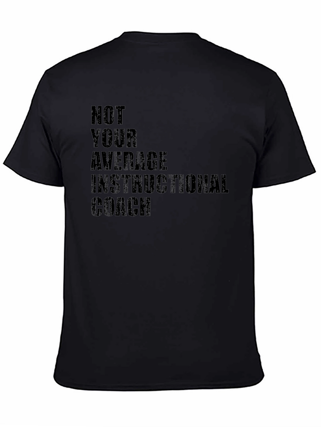 Instructional Coach Black T-Shirt