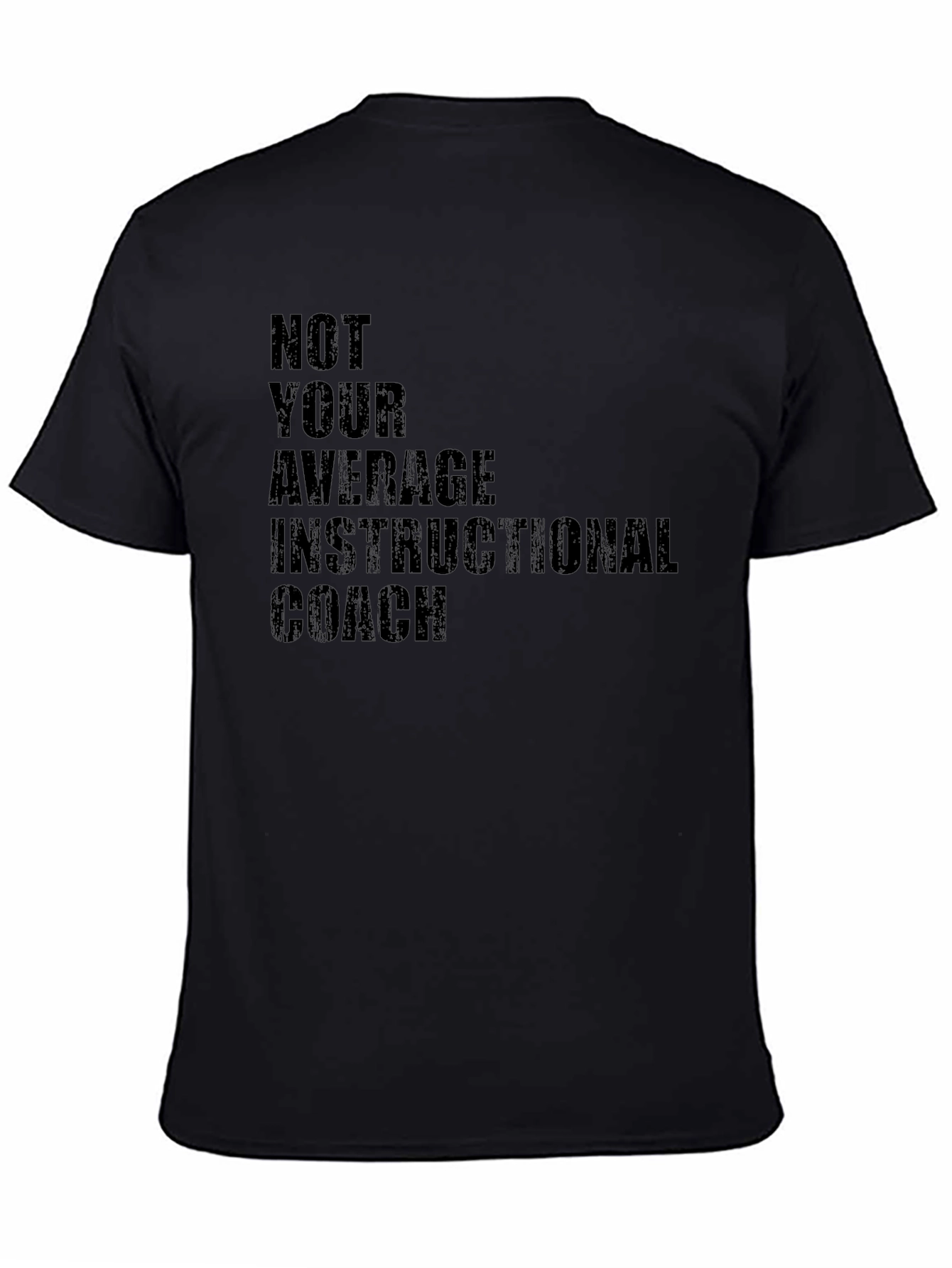 Instructional Coach Black T-Shirt