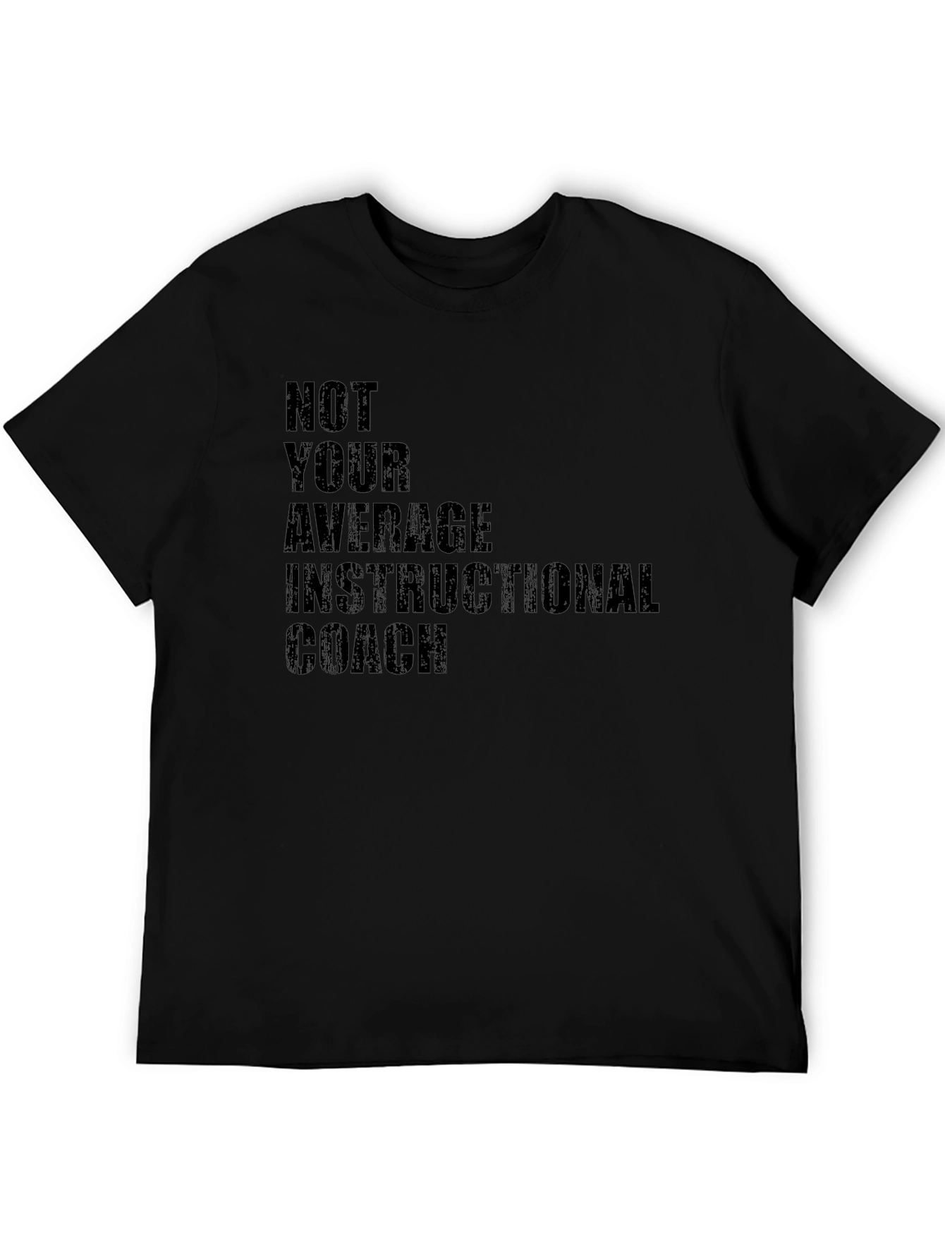 Instructional Coach Black T-Shirt