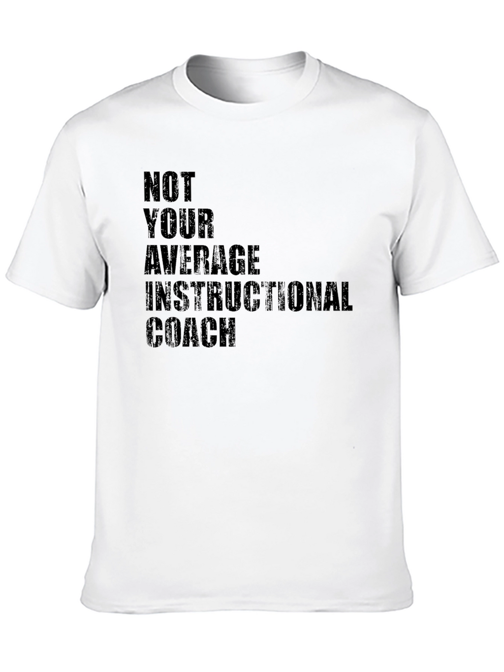 Instructional Coach Black T-Shirt