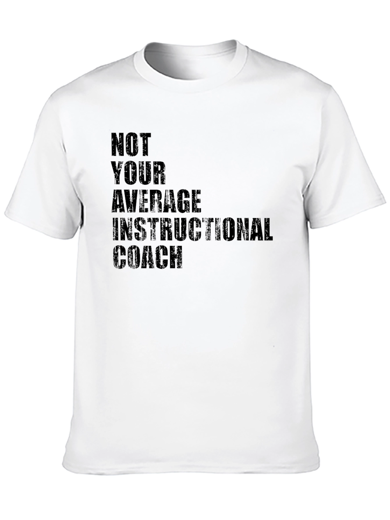 Instructional Coach Black T-Shirt