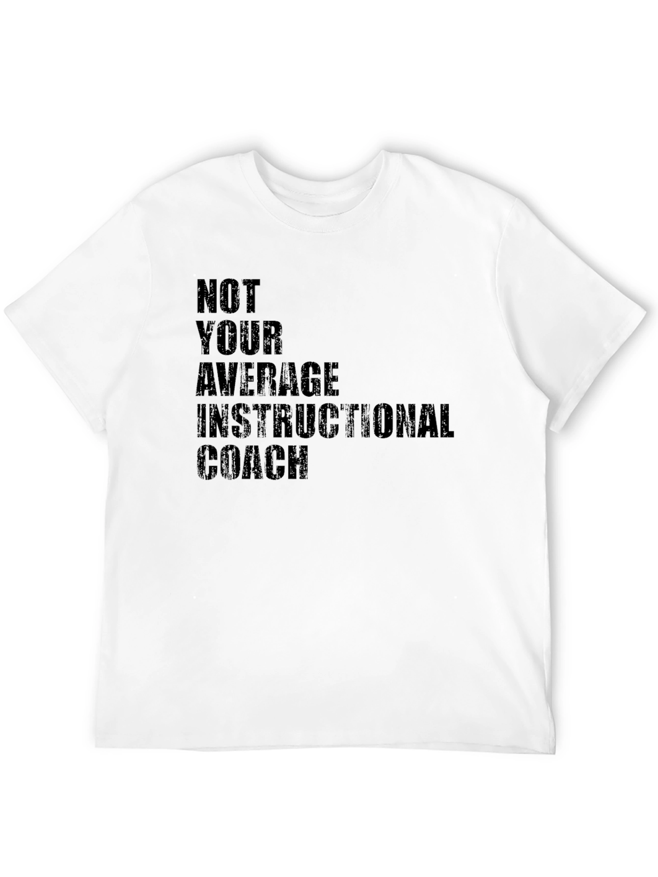 Instructional Coach Black T-Shirt