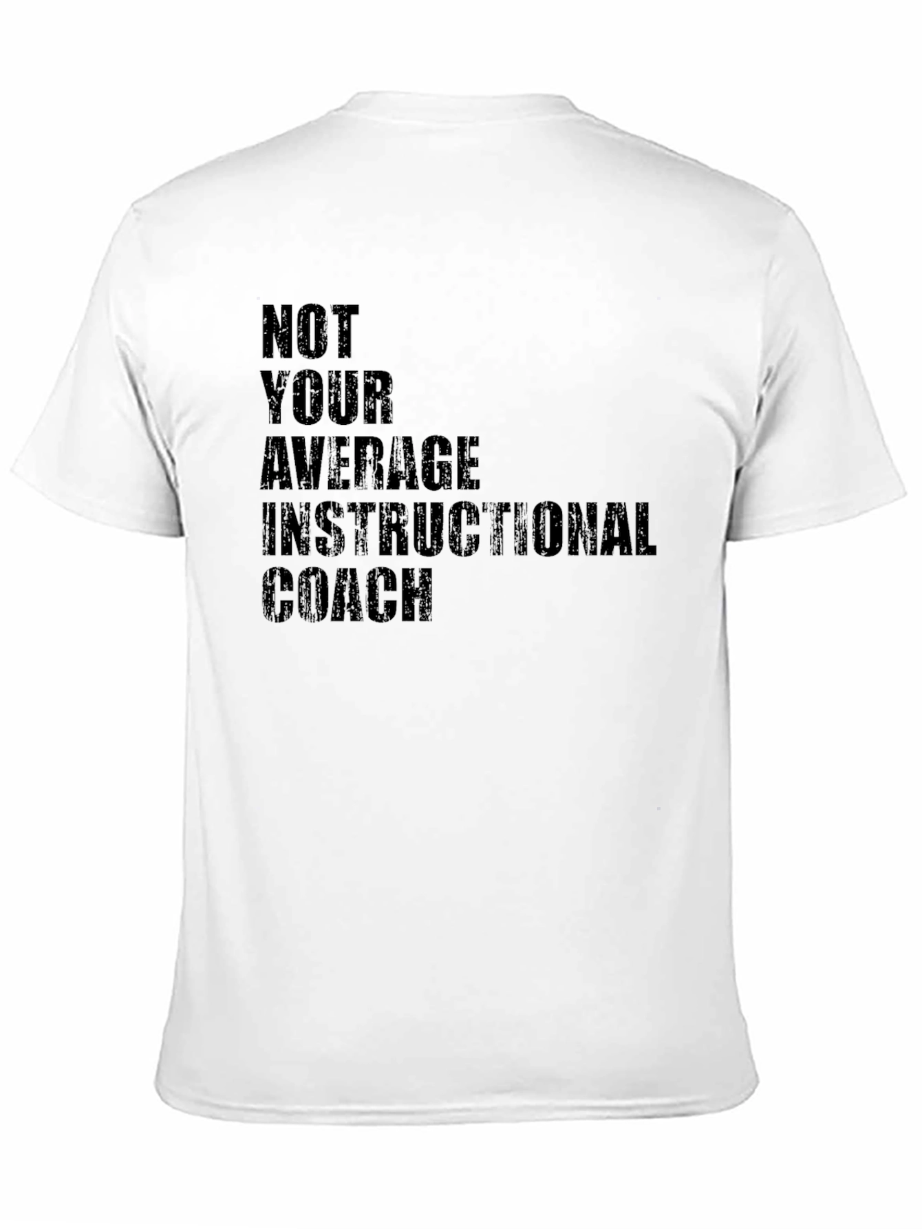 Instructional Coach Black T-Shirt
