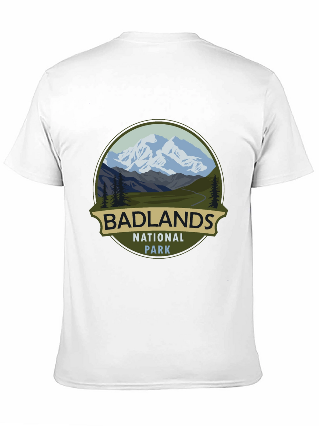 Badlands National Park Graphic Tee - Nature Inspired