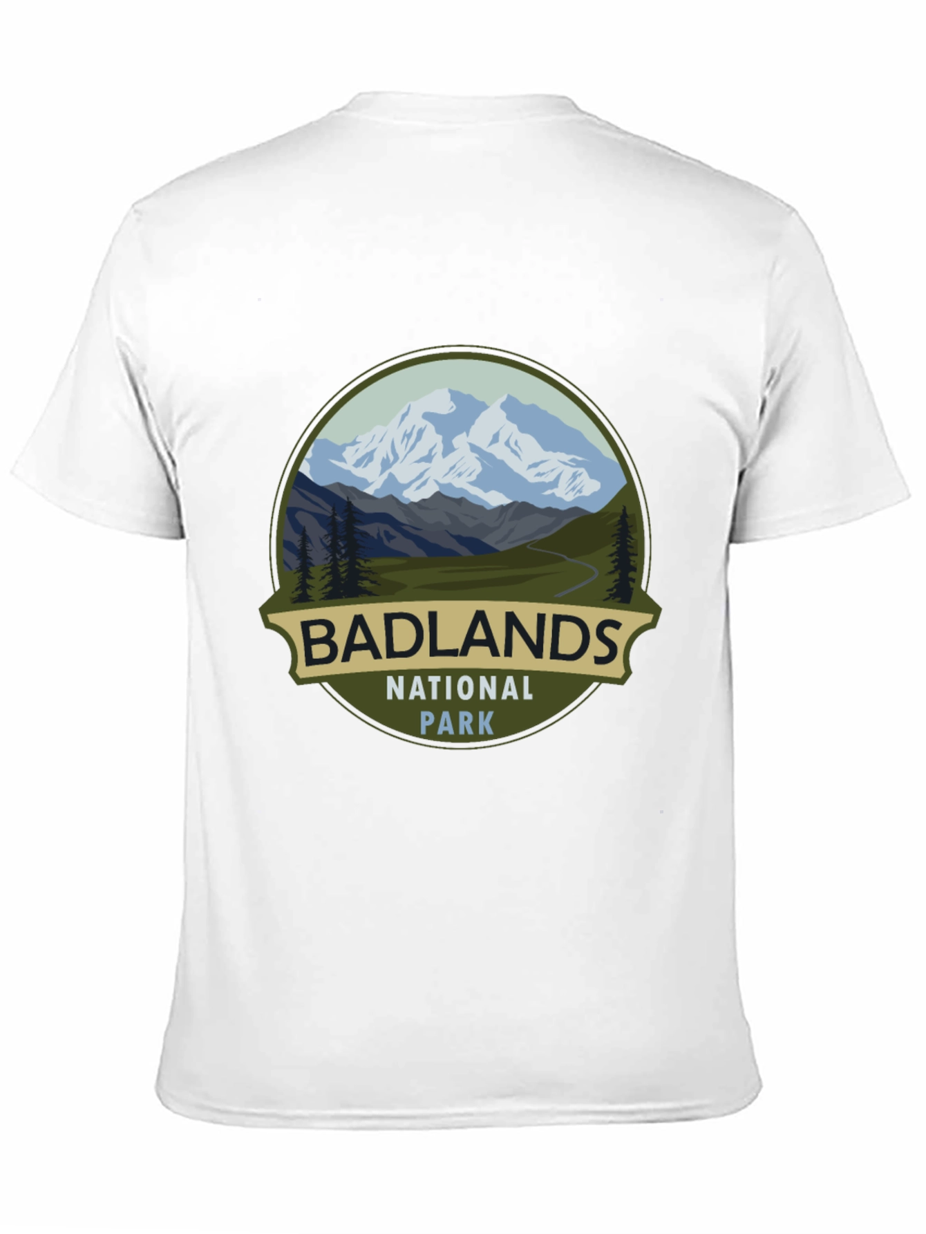 Badlands National Park Graphic Tee - Nature Inspired