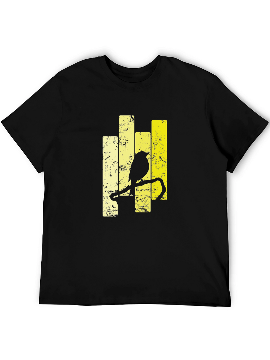 Graphic Tee: Bird on Branch