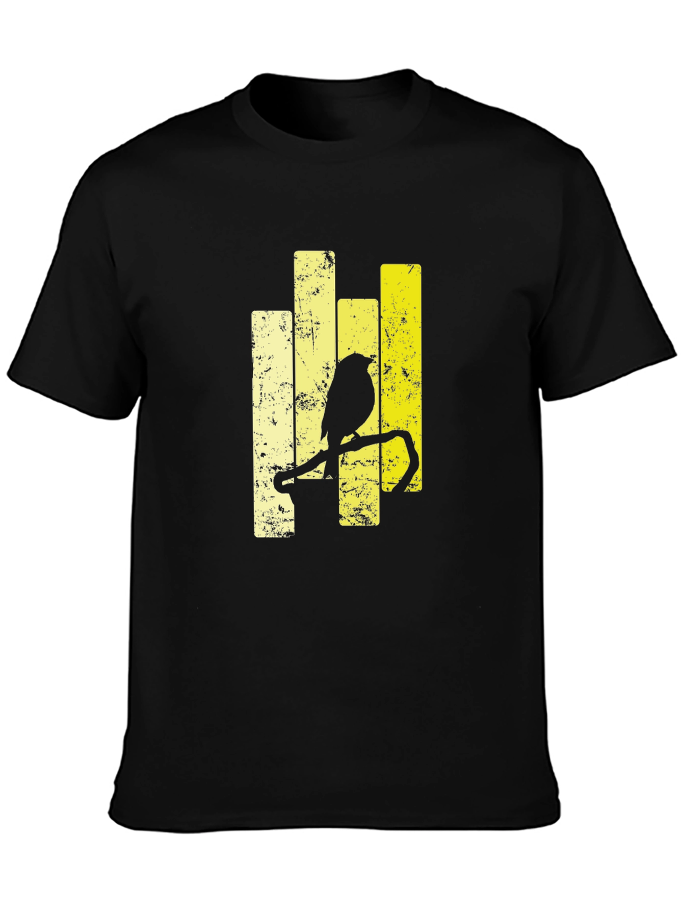 Graphic Tee: Bird on Branch