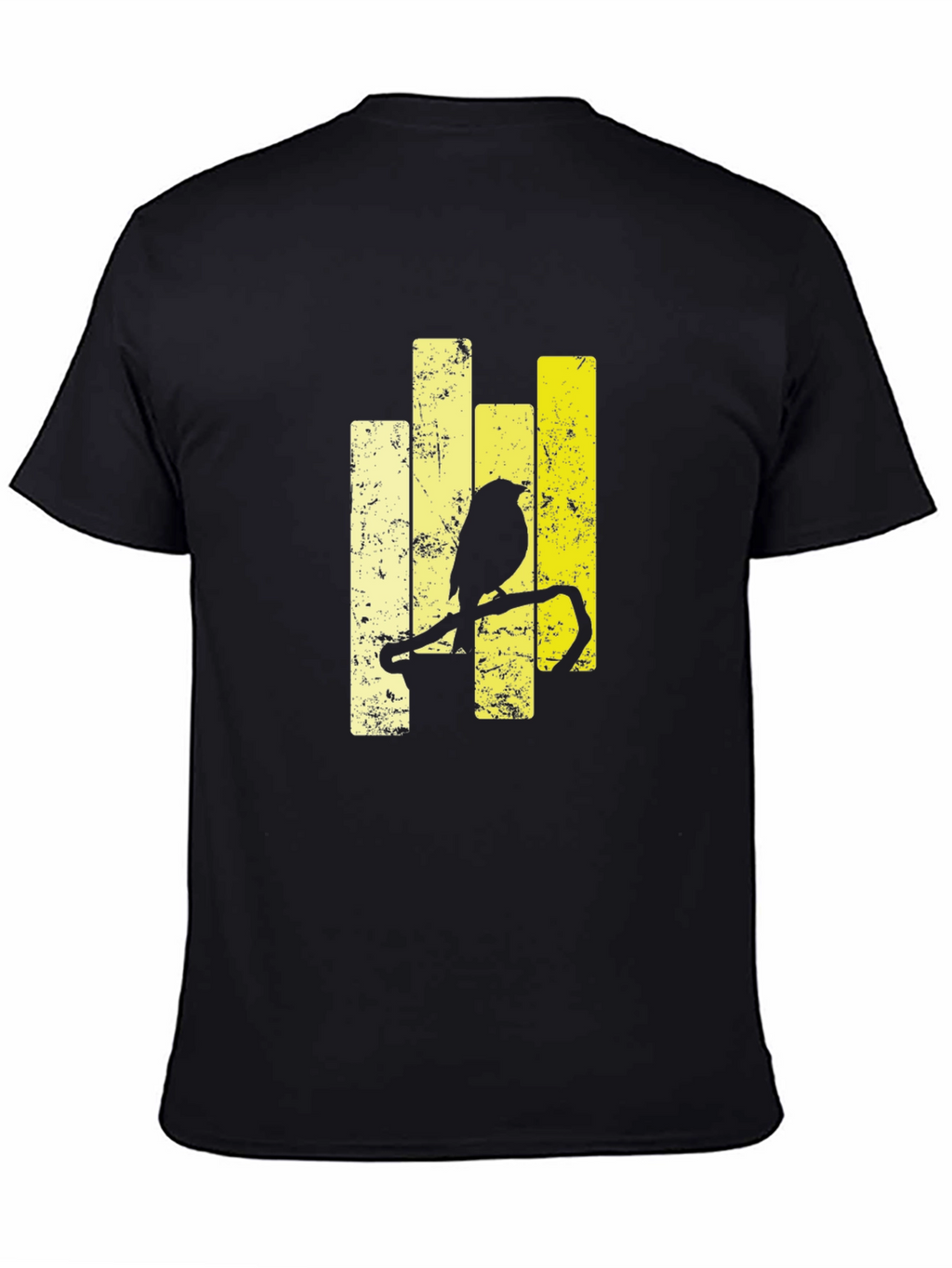 Graphic Tee: Bird on Branch