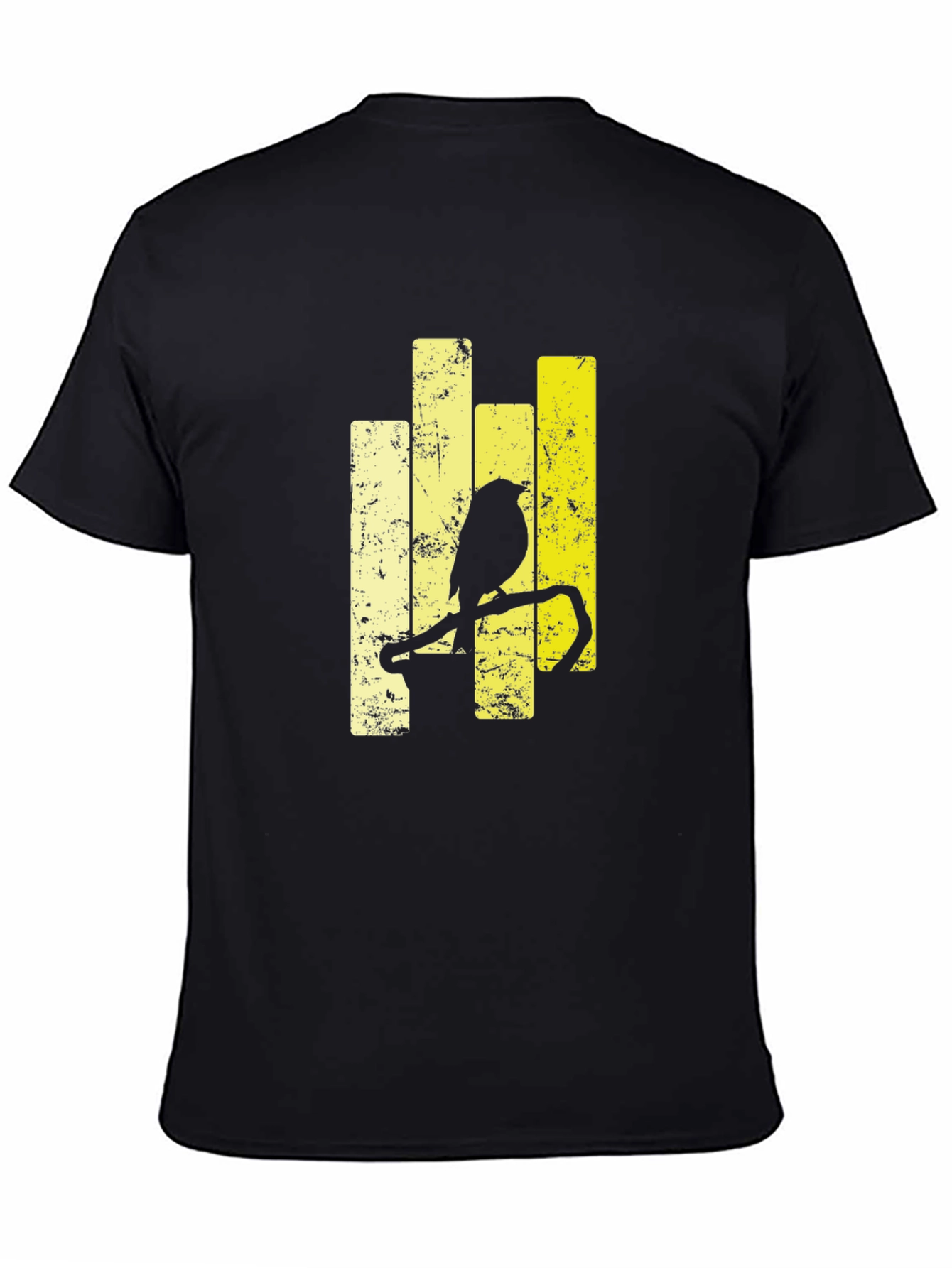 Graphic Tee: Bird on Branch