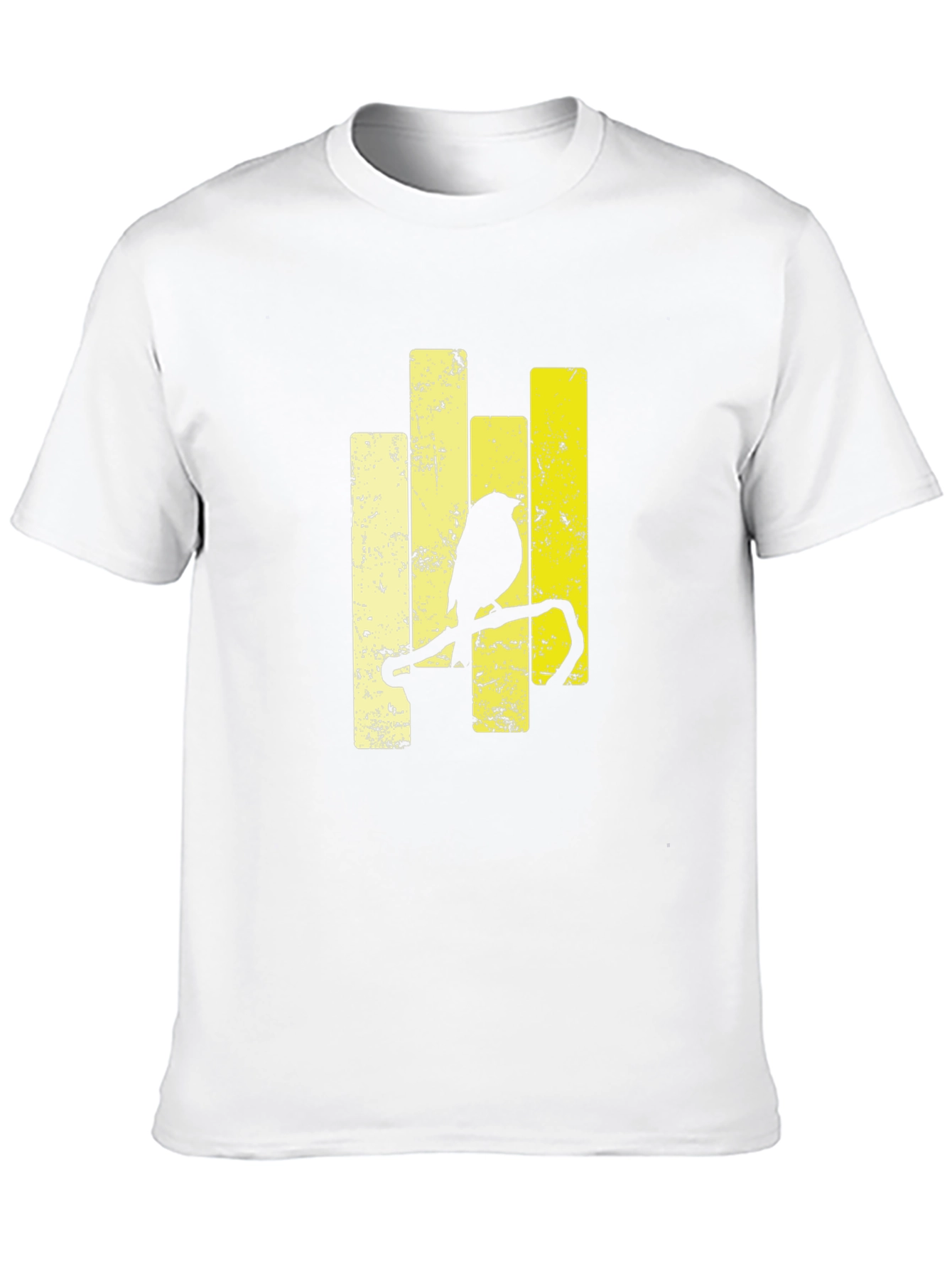 Graphic Tee: Bird on Branch