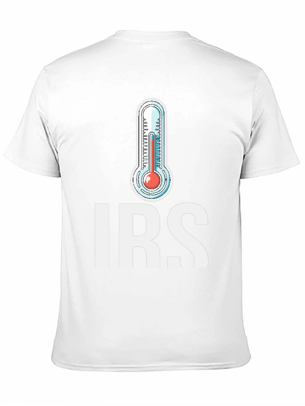 IRS Thermometer Graphic T-Shirt - Black