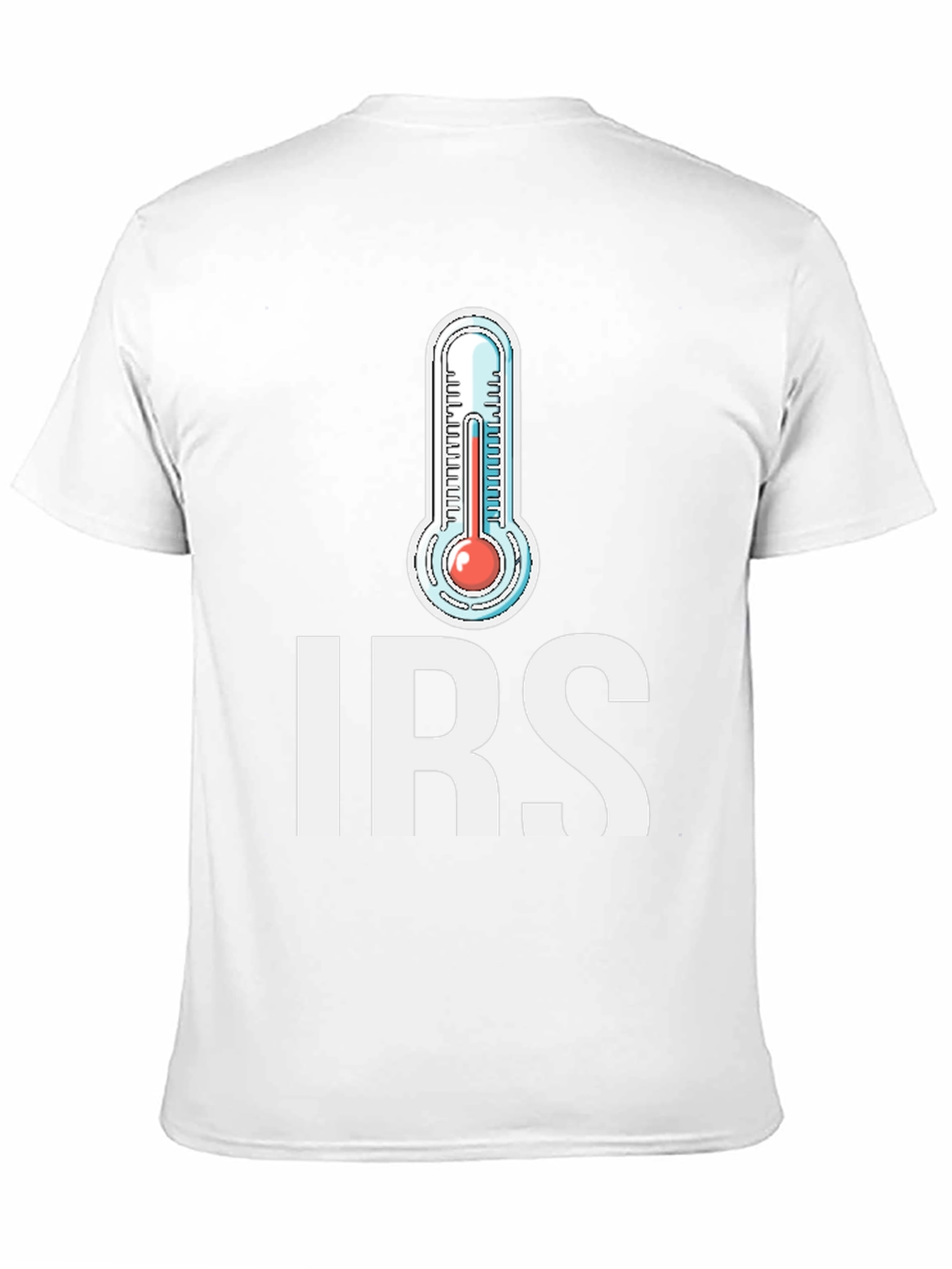 IRS Thermometer Graphic T-Shirt - Black