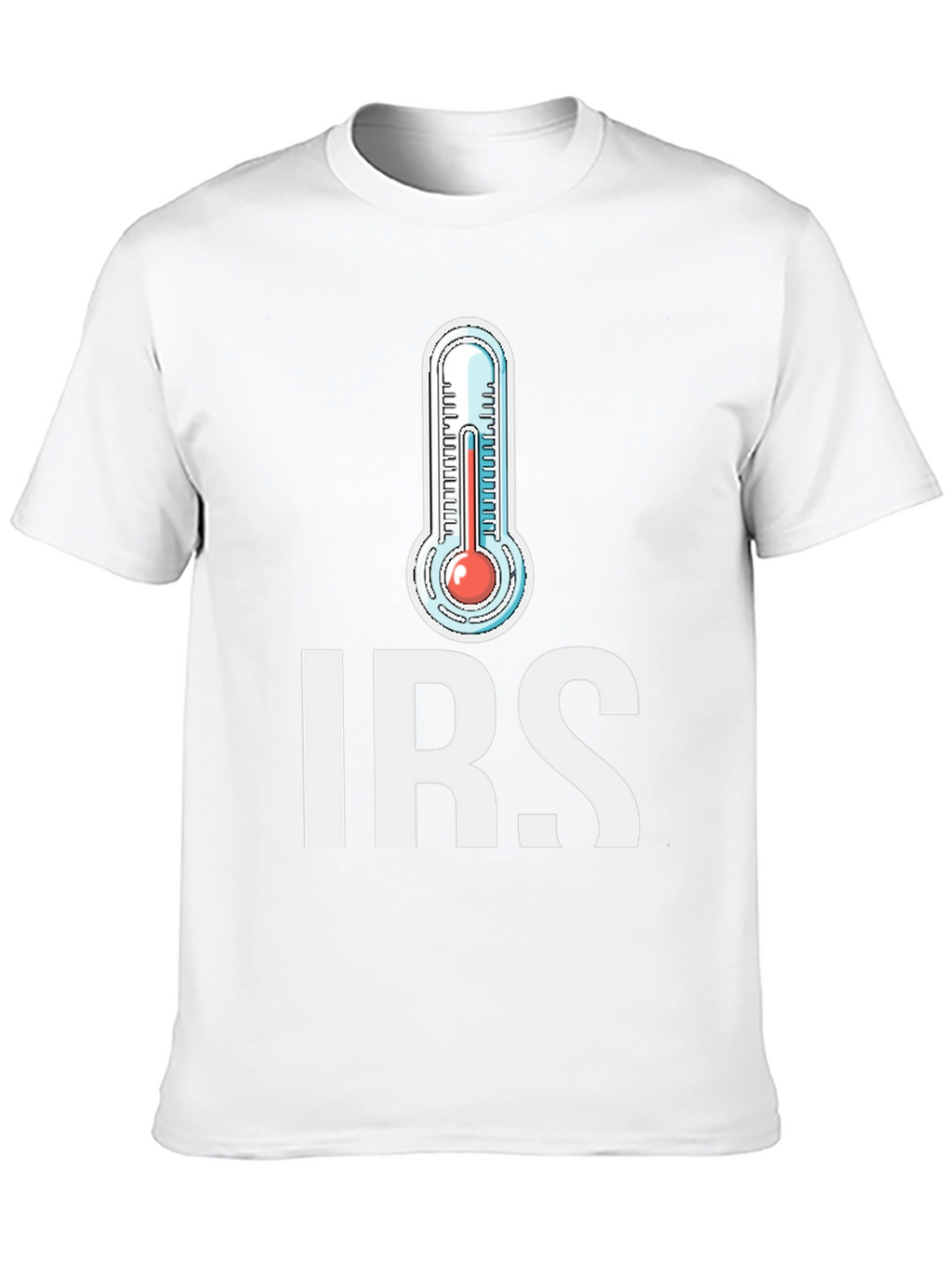 IRS Thermometer Graphic T-Shirt - Black