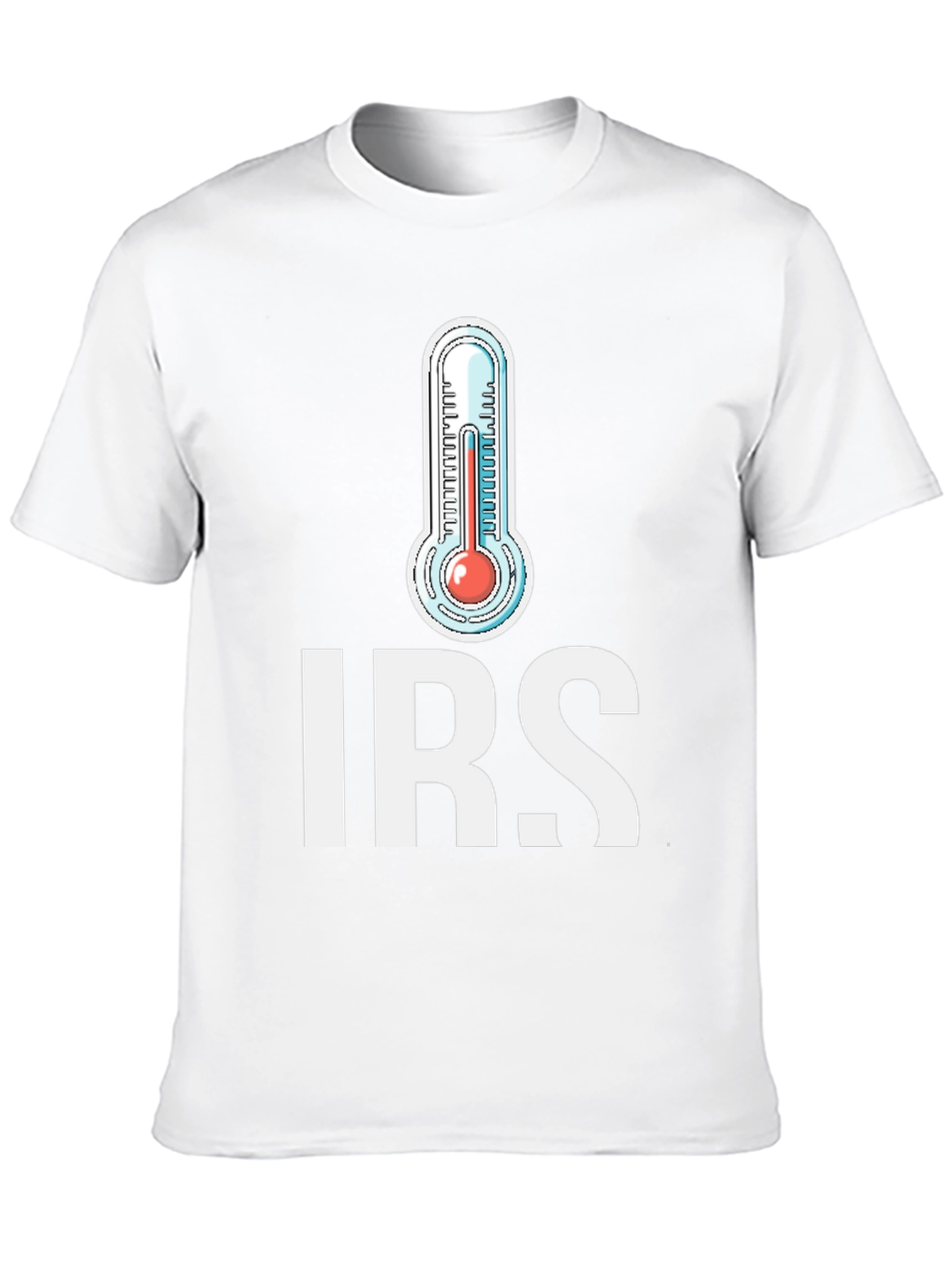 IRS Thermometer Graphic T-Shirt - Black