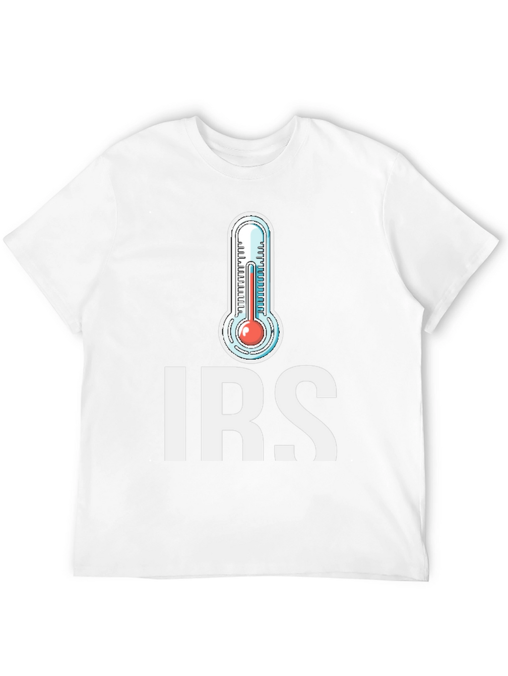 IRS Thermometer Graphic T-Shirt - Black