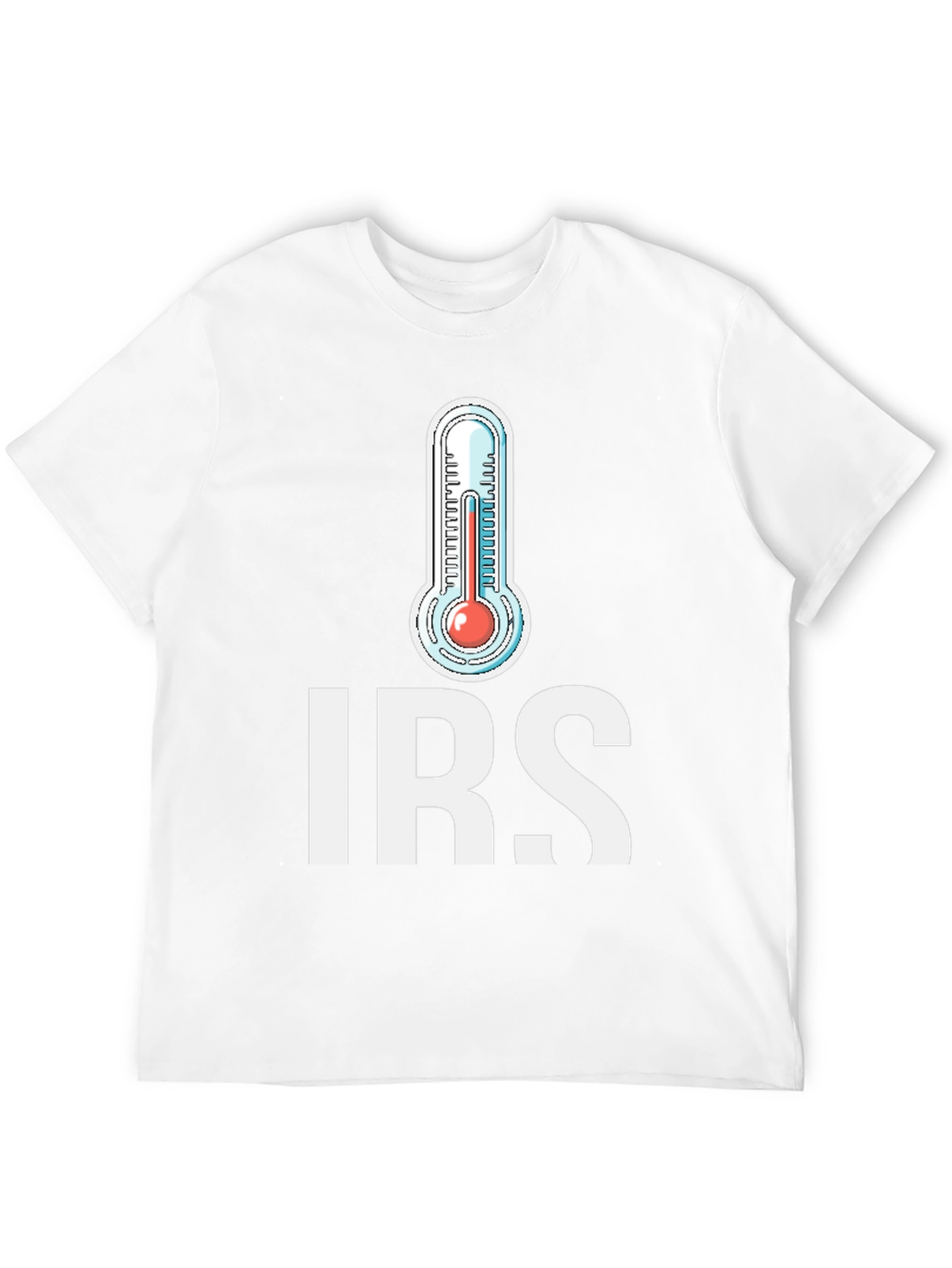 IRS Thermometer Graphic T-Shirt - Black