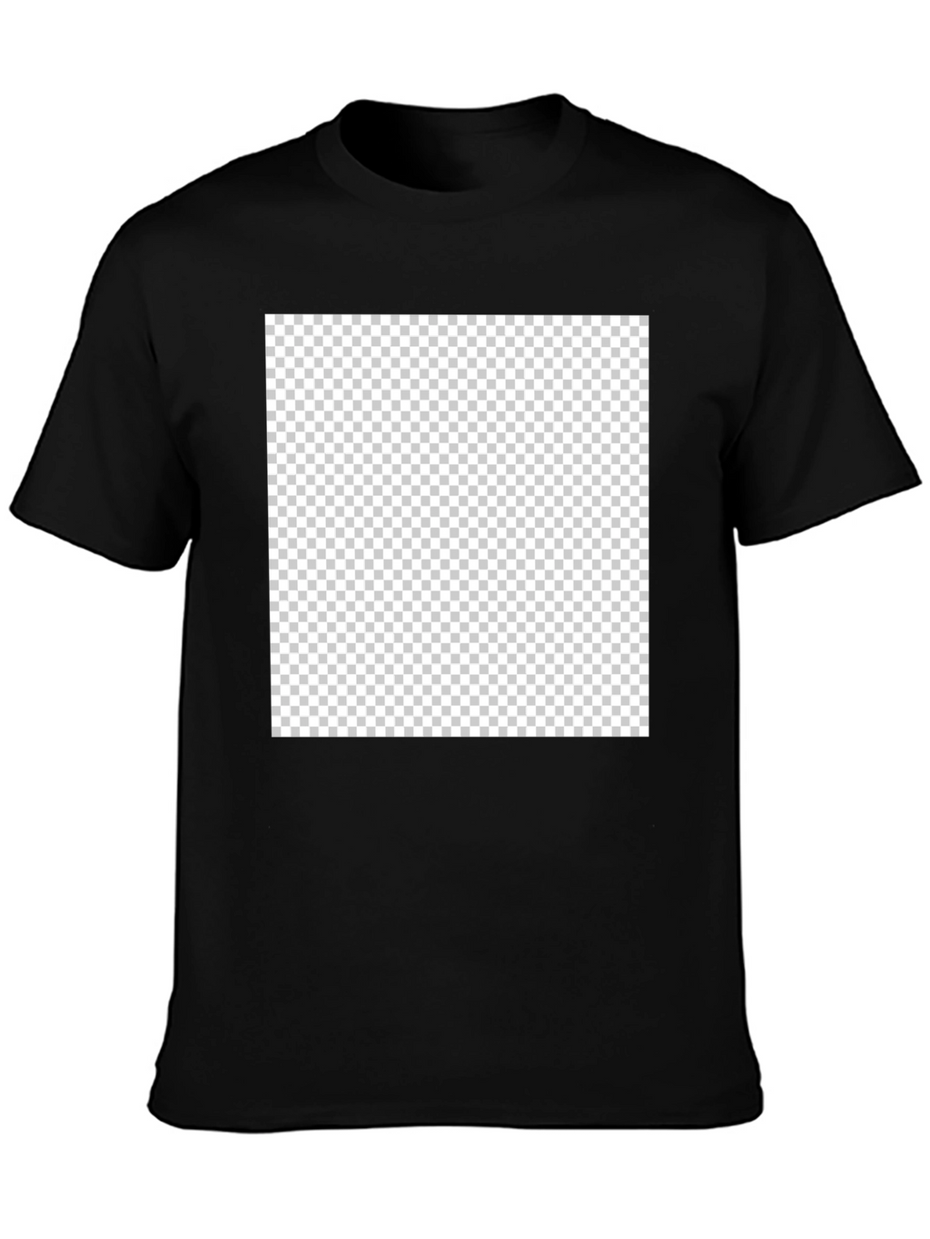 Black Crew Neck T-Shirt