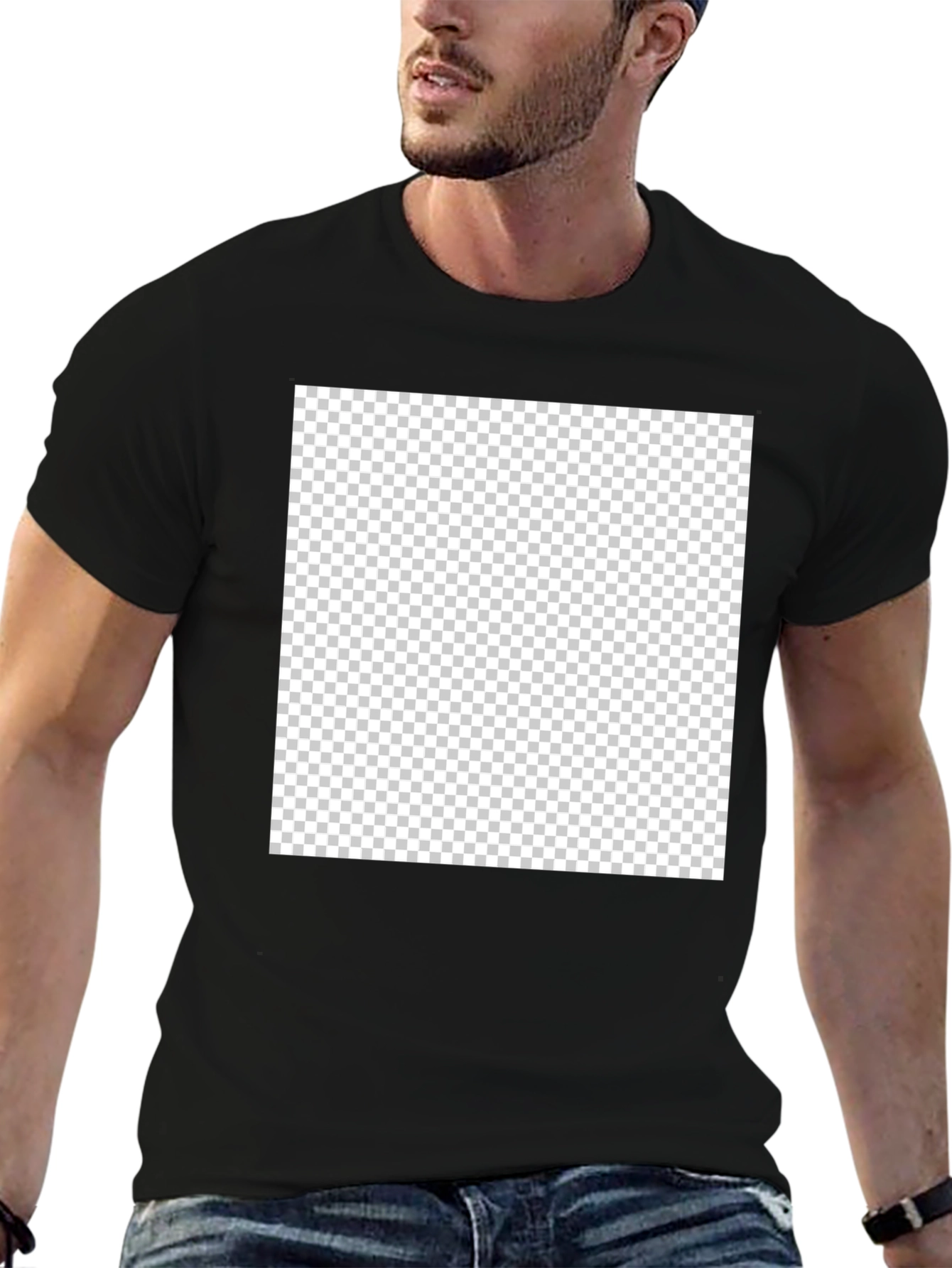Black Crew Neck T-Shirt