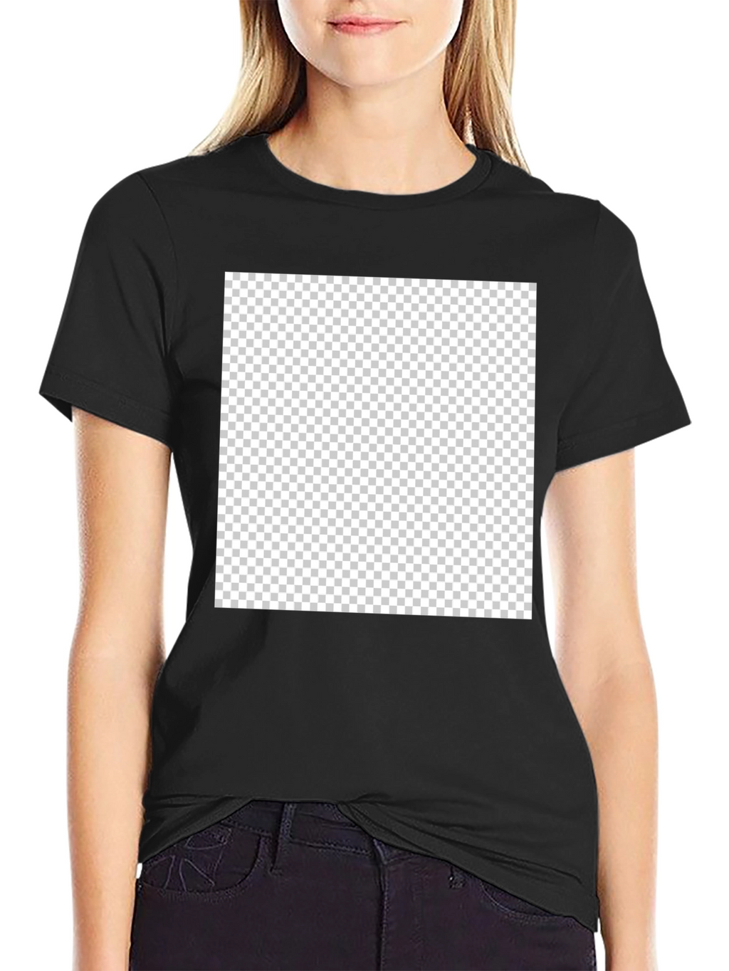 Black Crew Neck T-Shirt