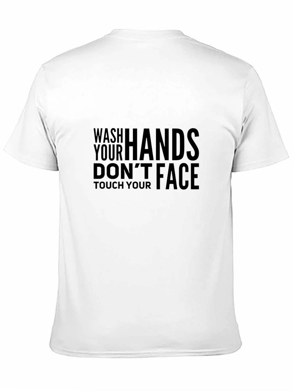 Wash Your Hands Graphic Tee - Black